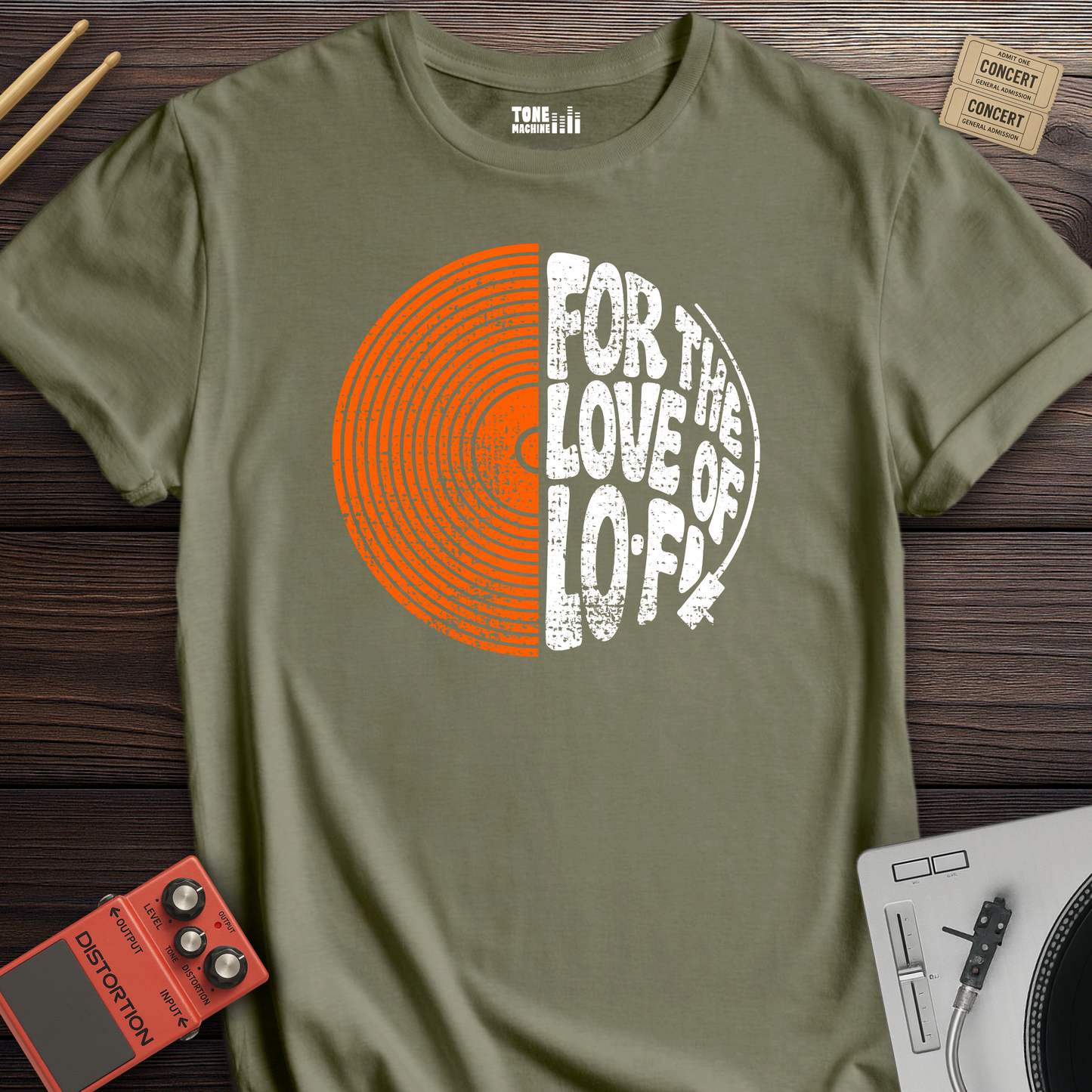 For The Love Of Lo-Fi Vinyl T-Shirt