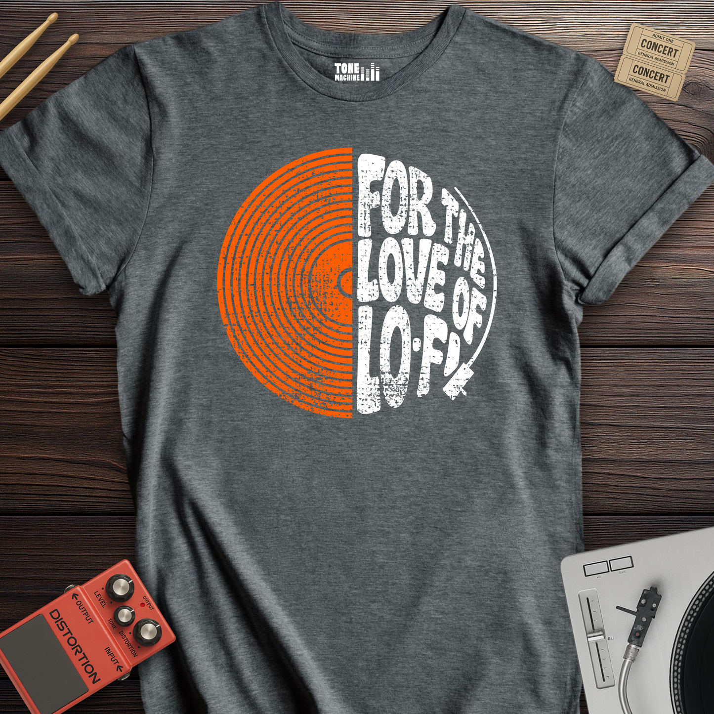 For The Love Of Lo-Fi Vinyl T-Shirt
