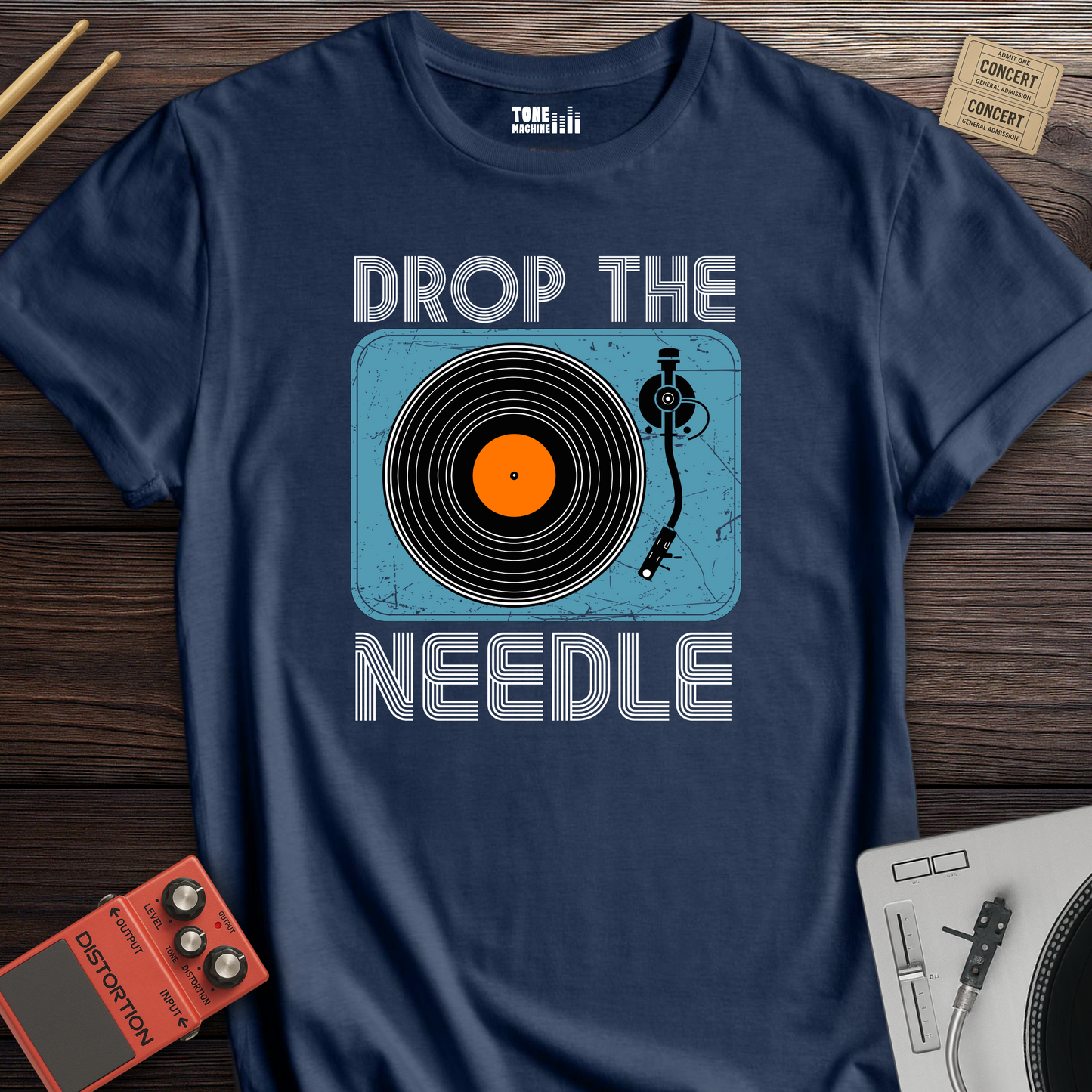 Drop The Needle Vinyl T-Shirt