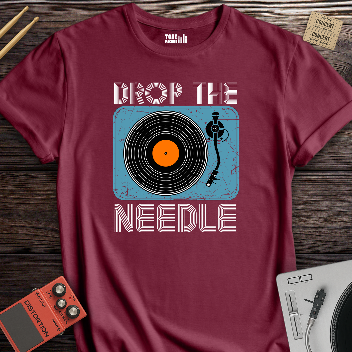Drop The Needle Vinyl T-Shirt