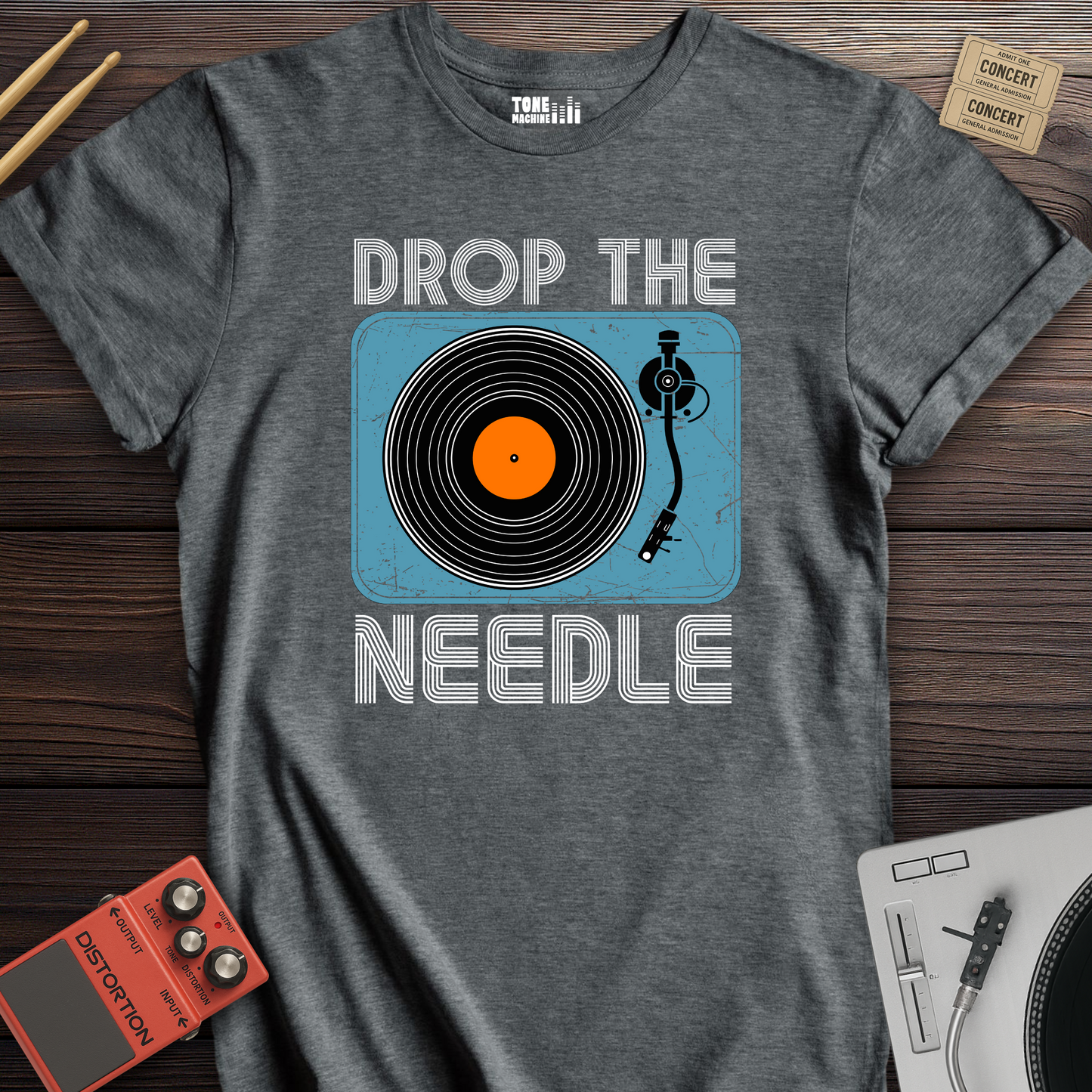 Drop The Needle Vinyl T-Shirt