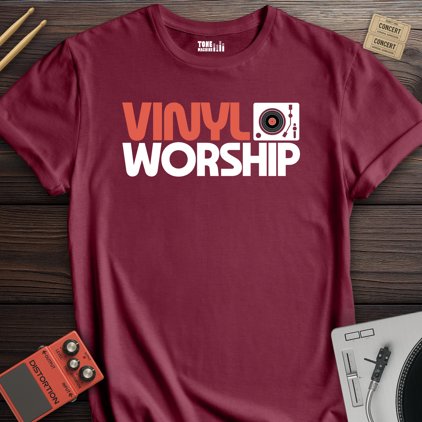 Vinyl Worship T-Shirt