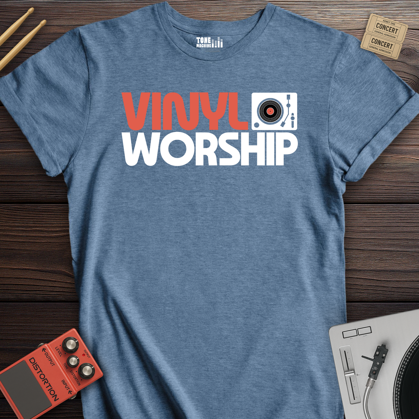Vinyl Worship T-Shirt