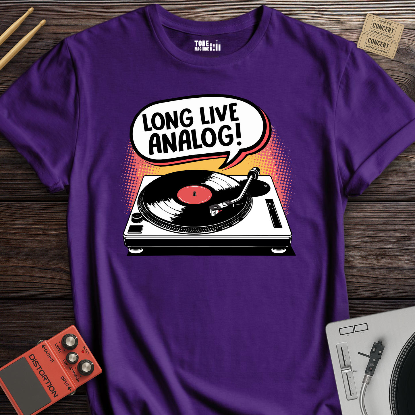 Long Live Analog Vinyl T-Shirt