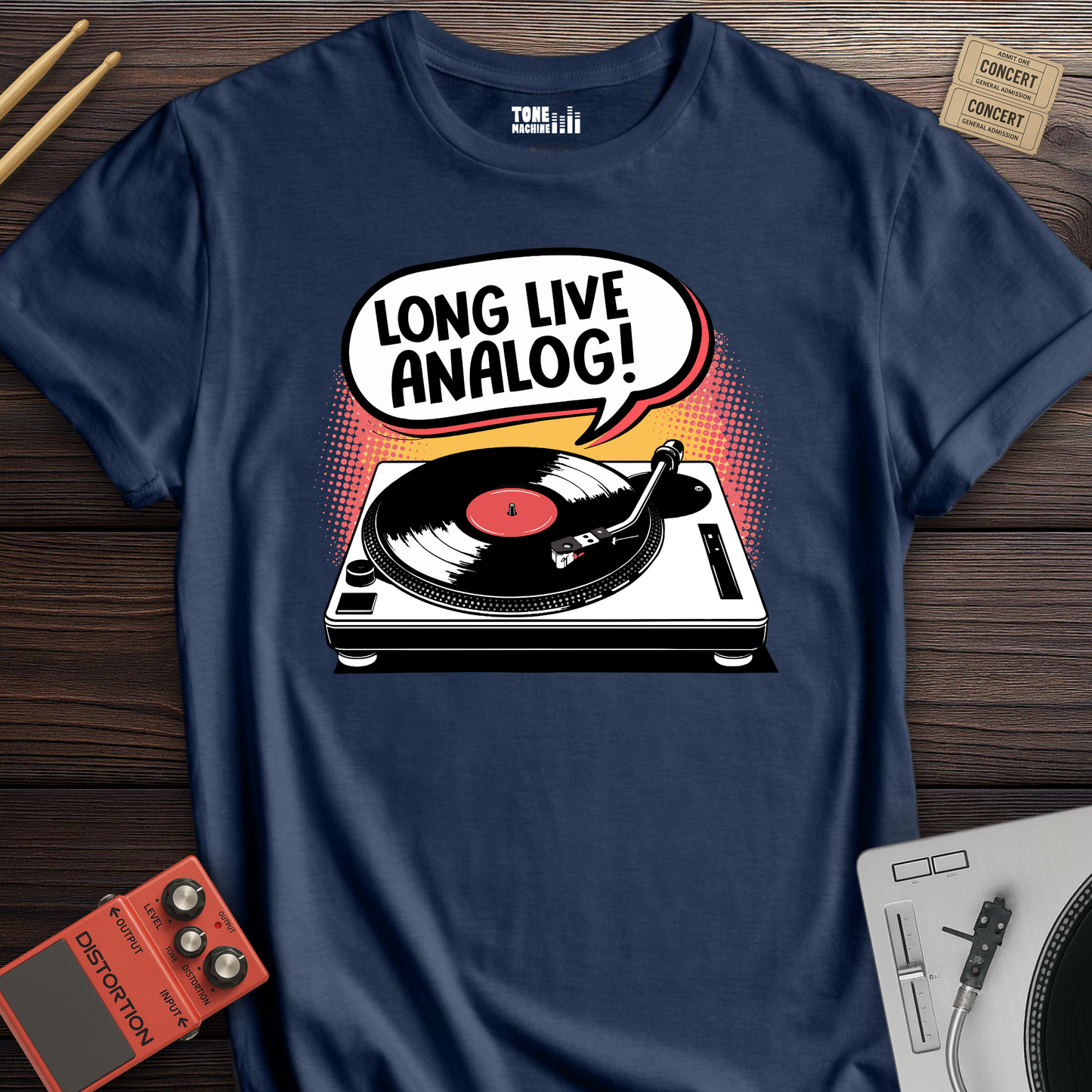 Long Live Analog Vinyl T-Shirt