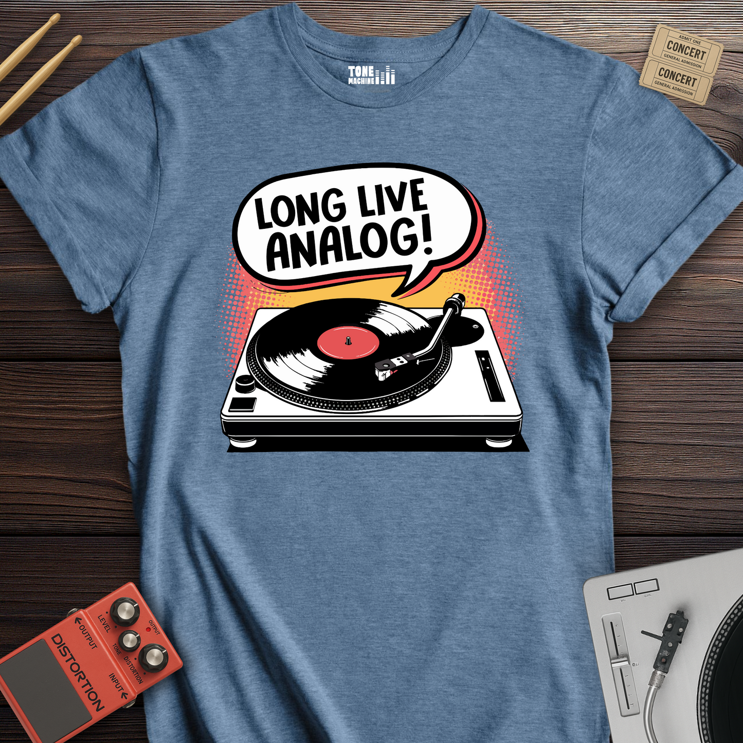 Long Live Analog Vinyl T-Shirt