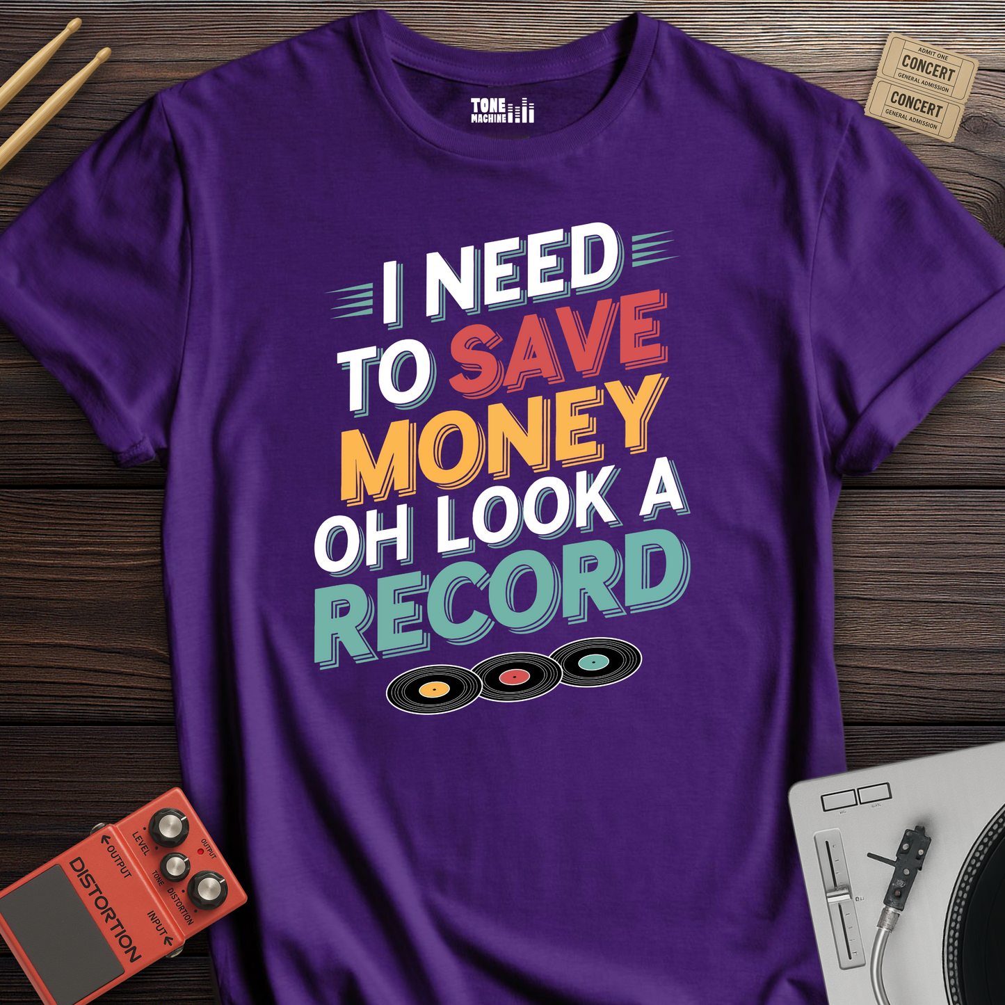 I Need To Save Money Vinyl T-Shirt