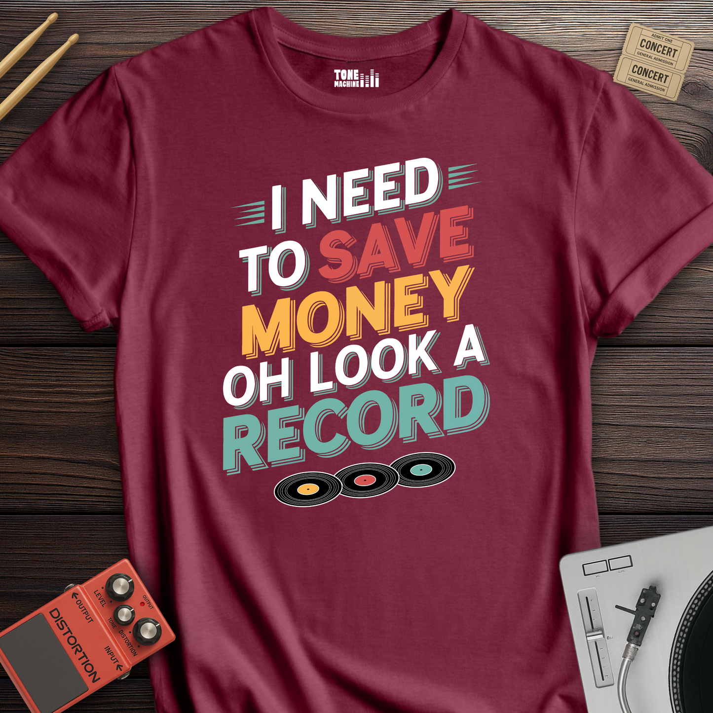 I Need To Save Money Vinyl T-Shirt