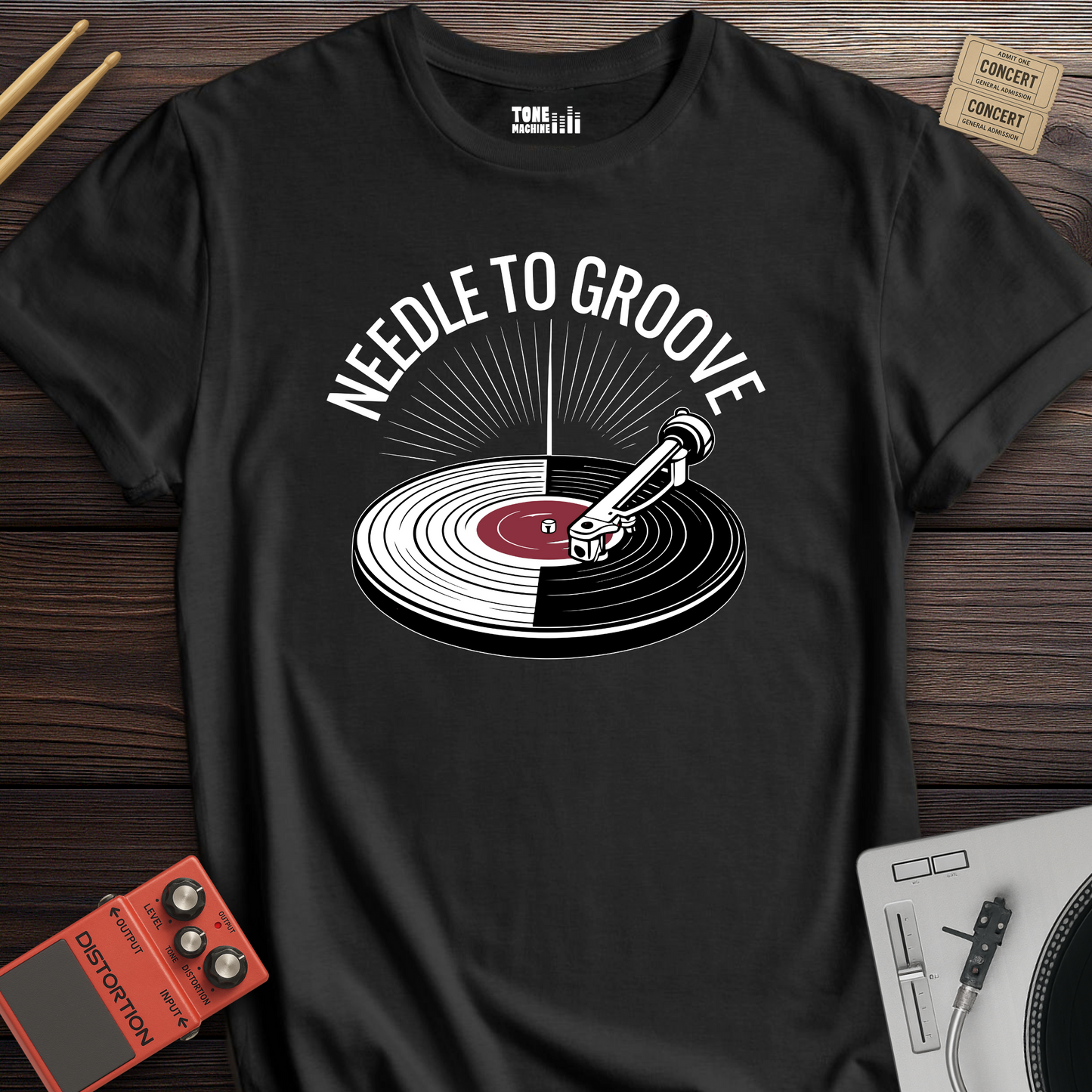 Needle To Groove Vinyl T-Shirt