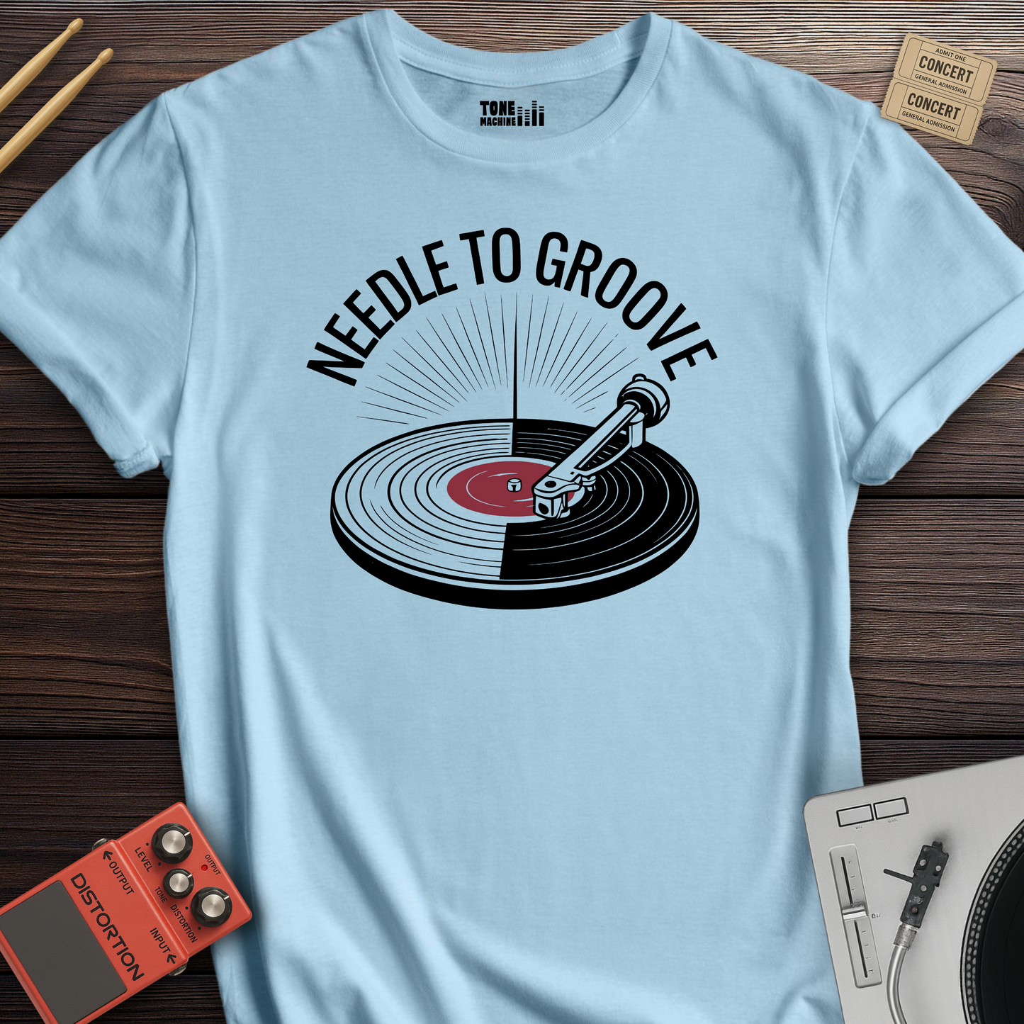 Needle To Groove Vinyl T-Shirt
