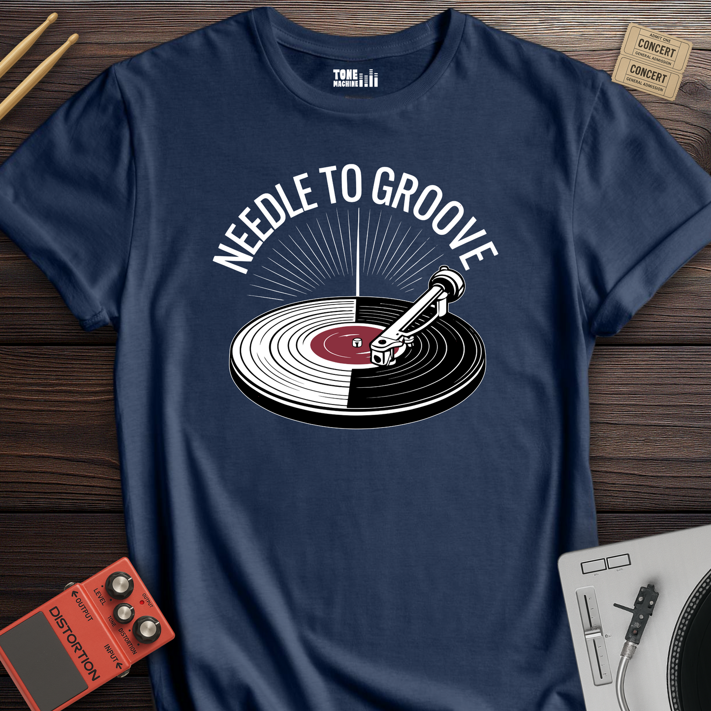 Needle To Groove Vinyl T-Shirt