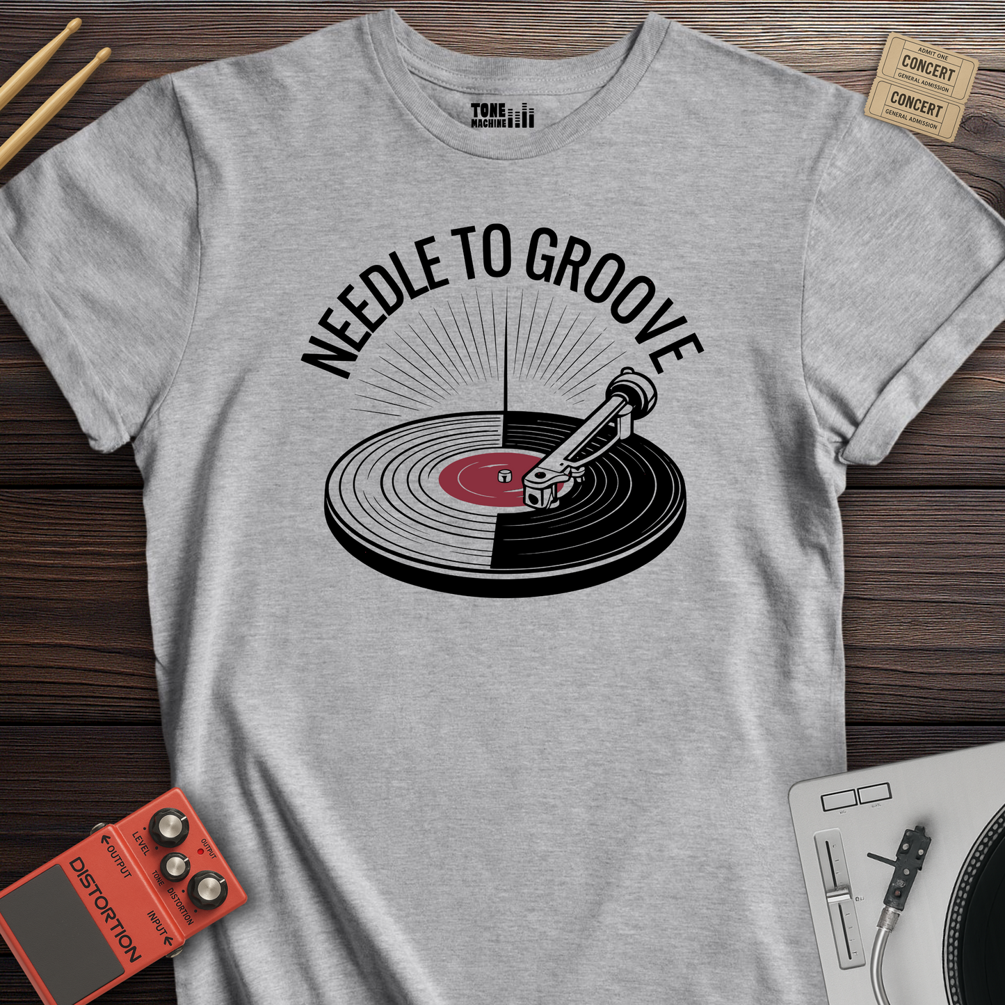 Needle To Groove Vinyl T-Shirt
