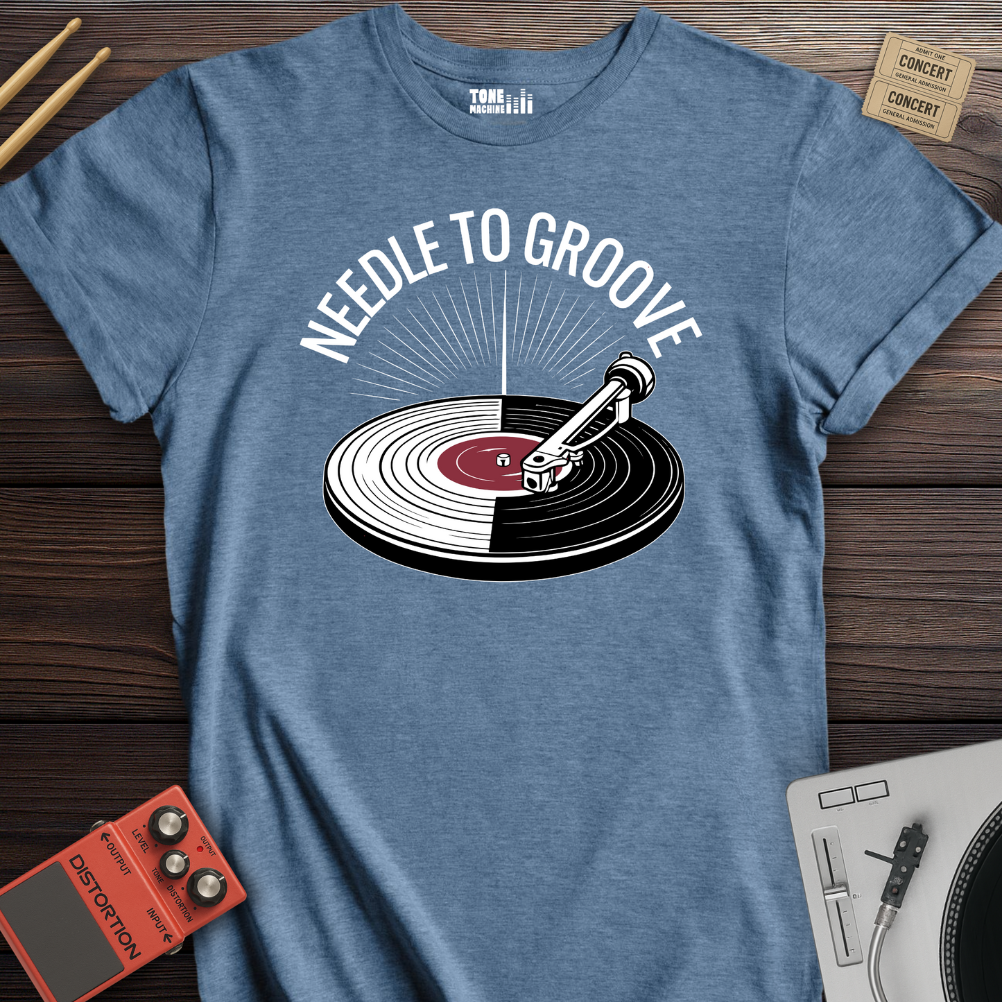Needle To Groove Vinyl T-Shirt