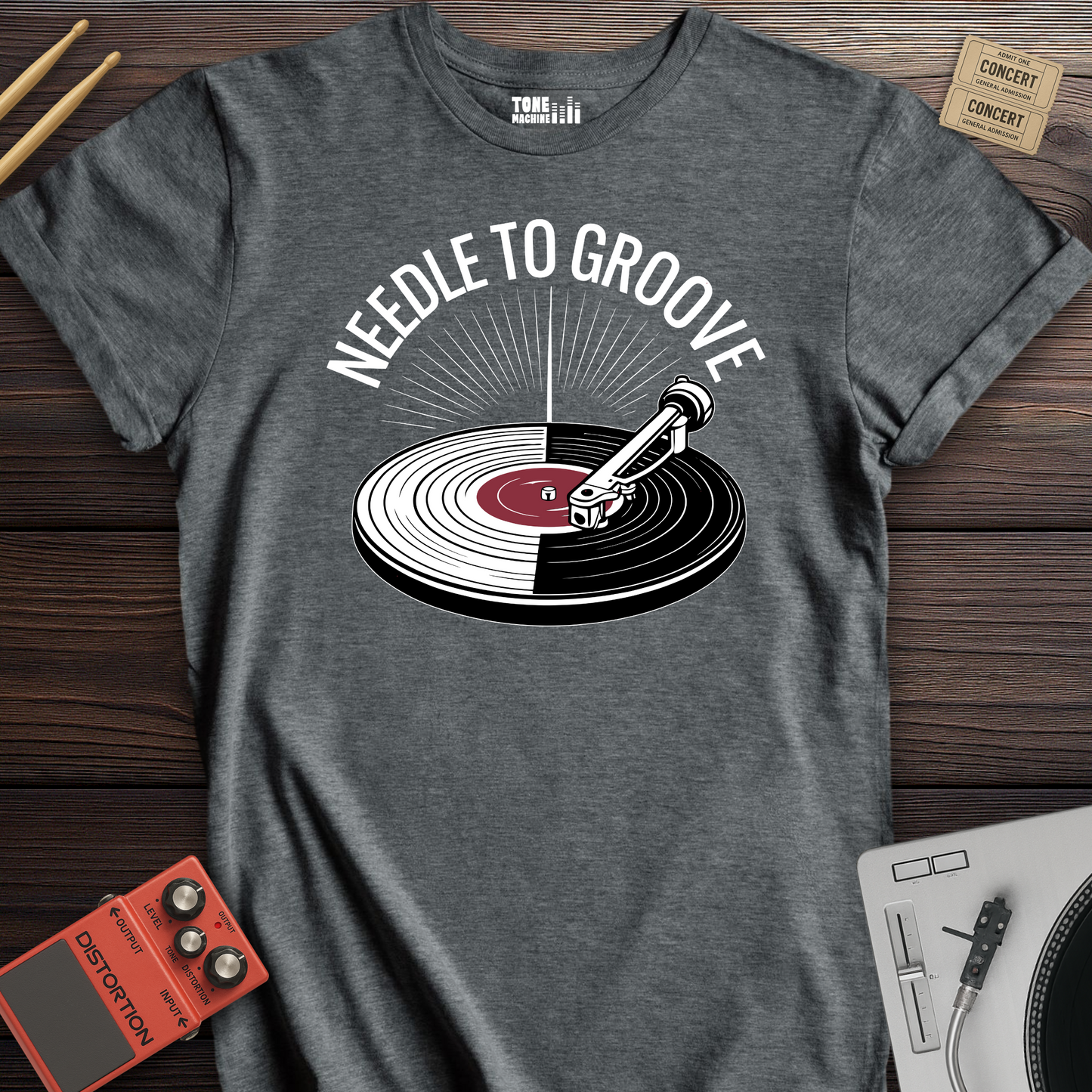 Needle To Groove Vinyl T-Shirt