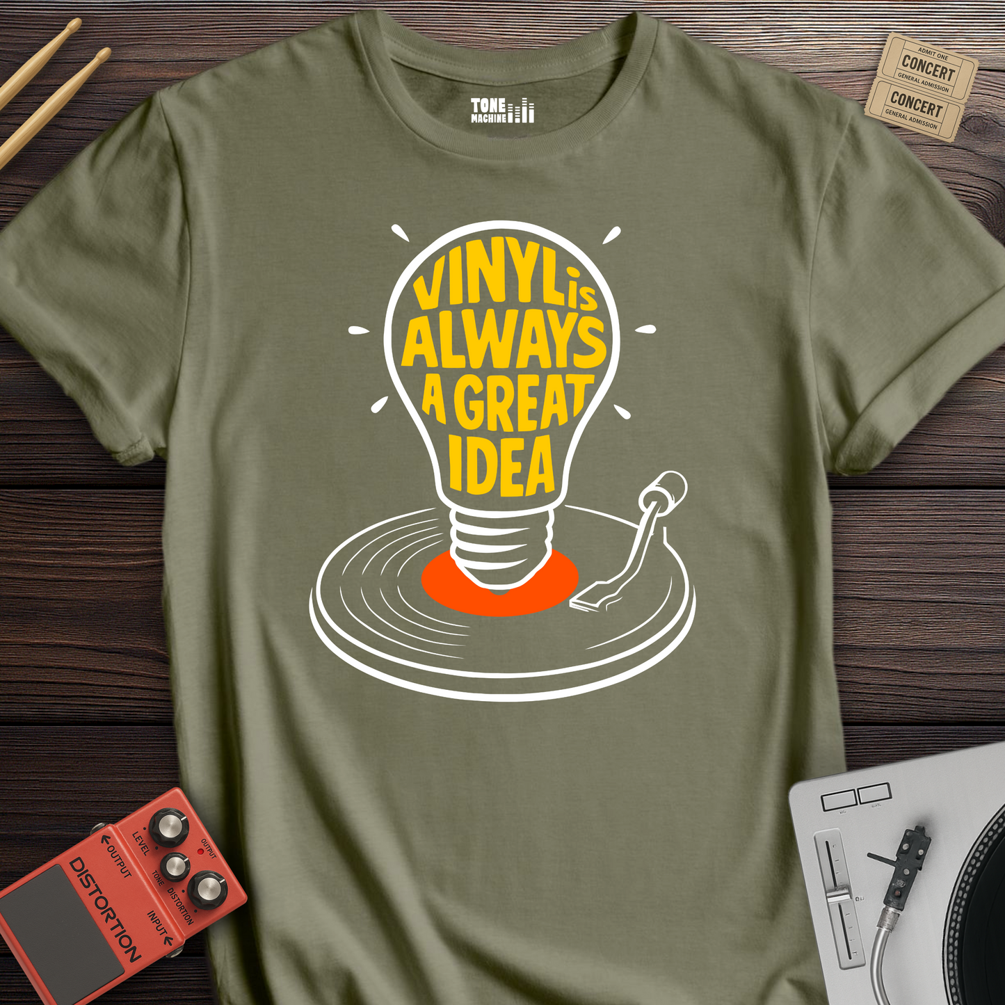 Vinyl Is Always A Great Idea T-Shirt
