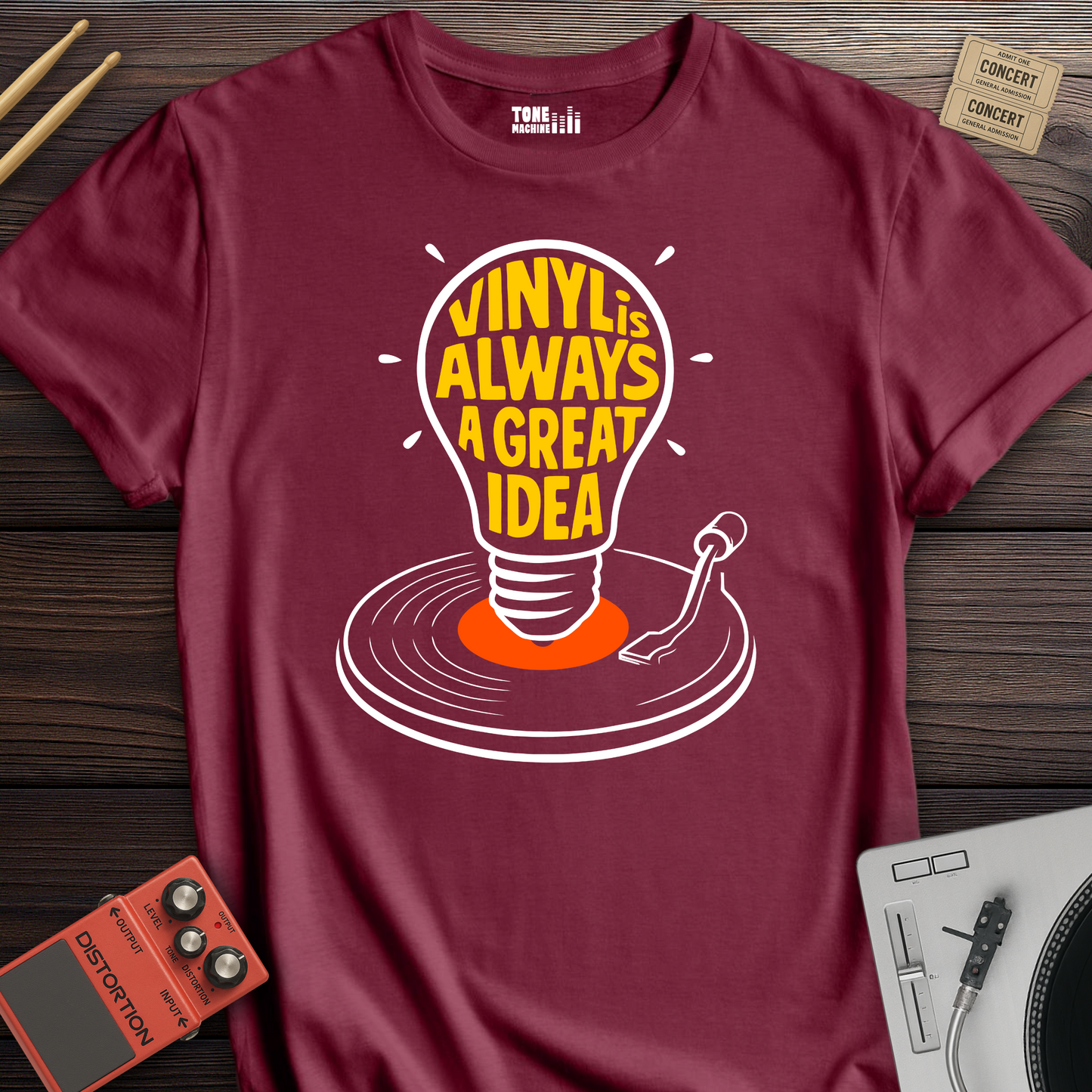 Vinyl Is Always A Great Idea T-Shirt
