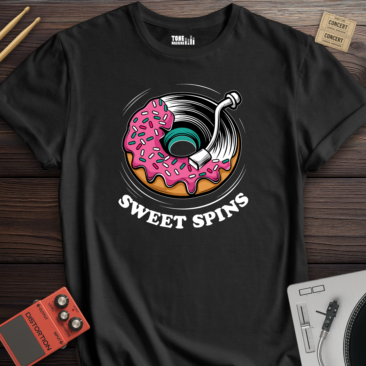 Sweet Spins Vinyl T-Shirt