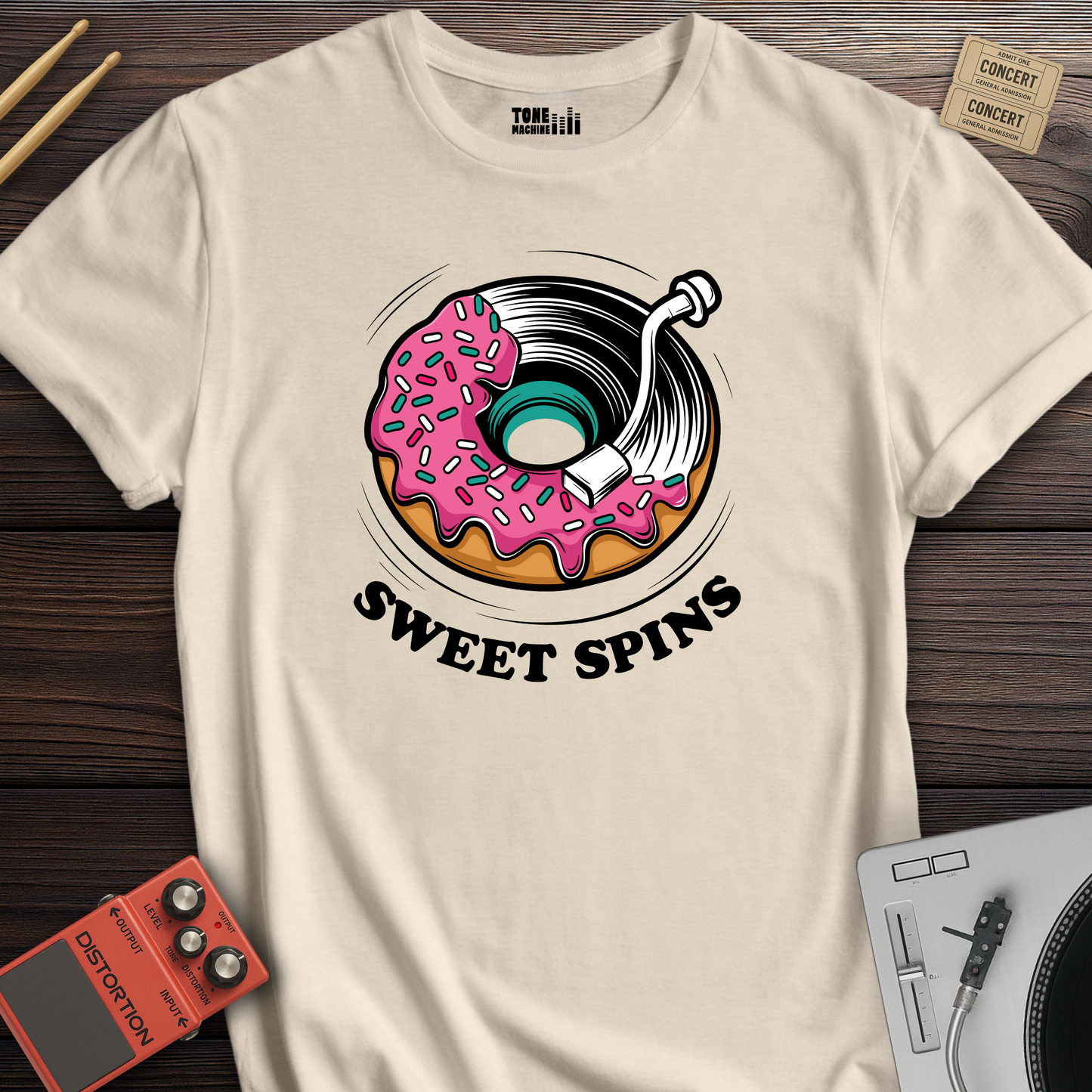 Sweet Spins Vinyl T-Shirt