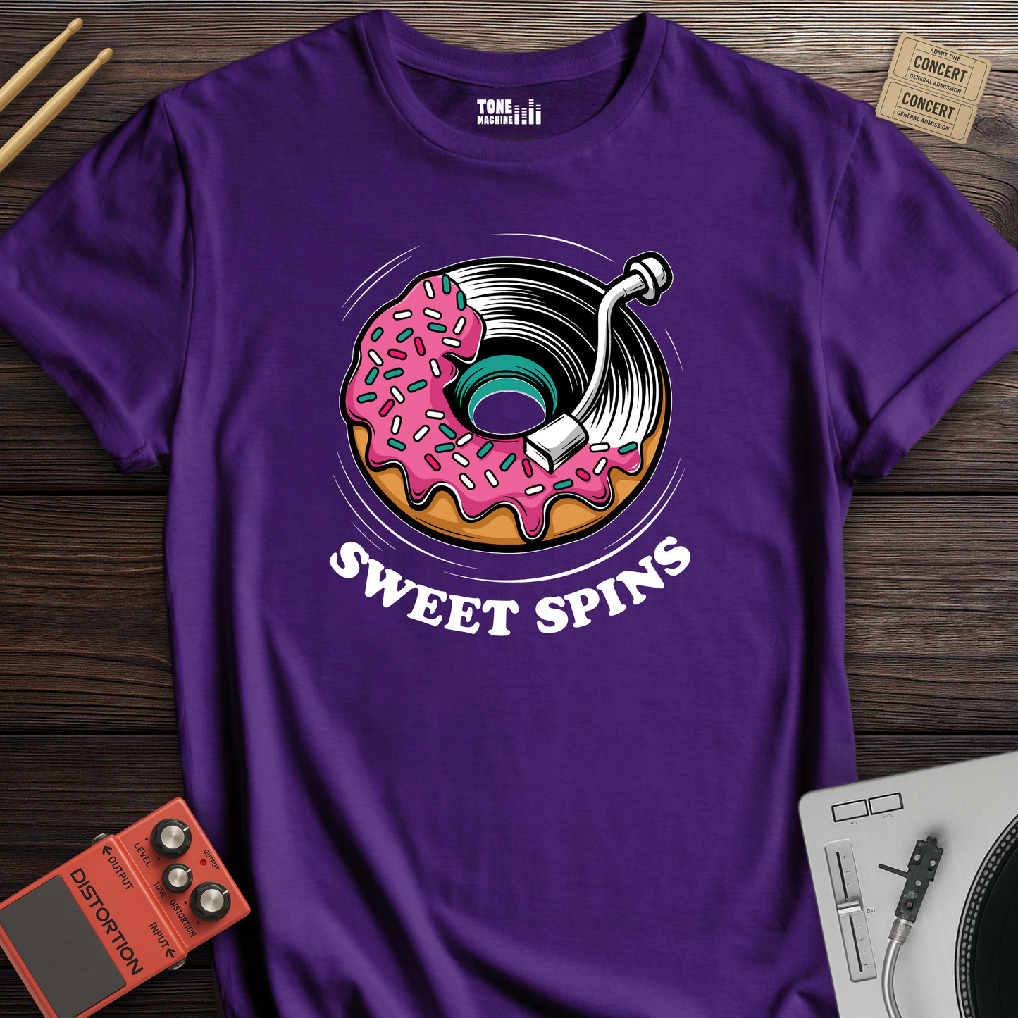 Sweet Spins Vinyl T-Shirt