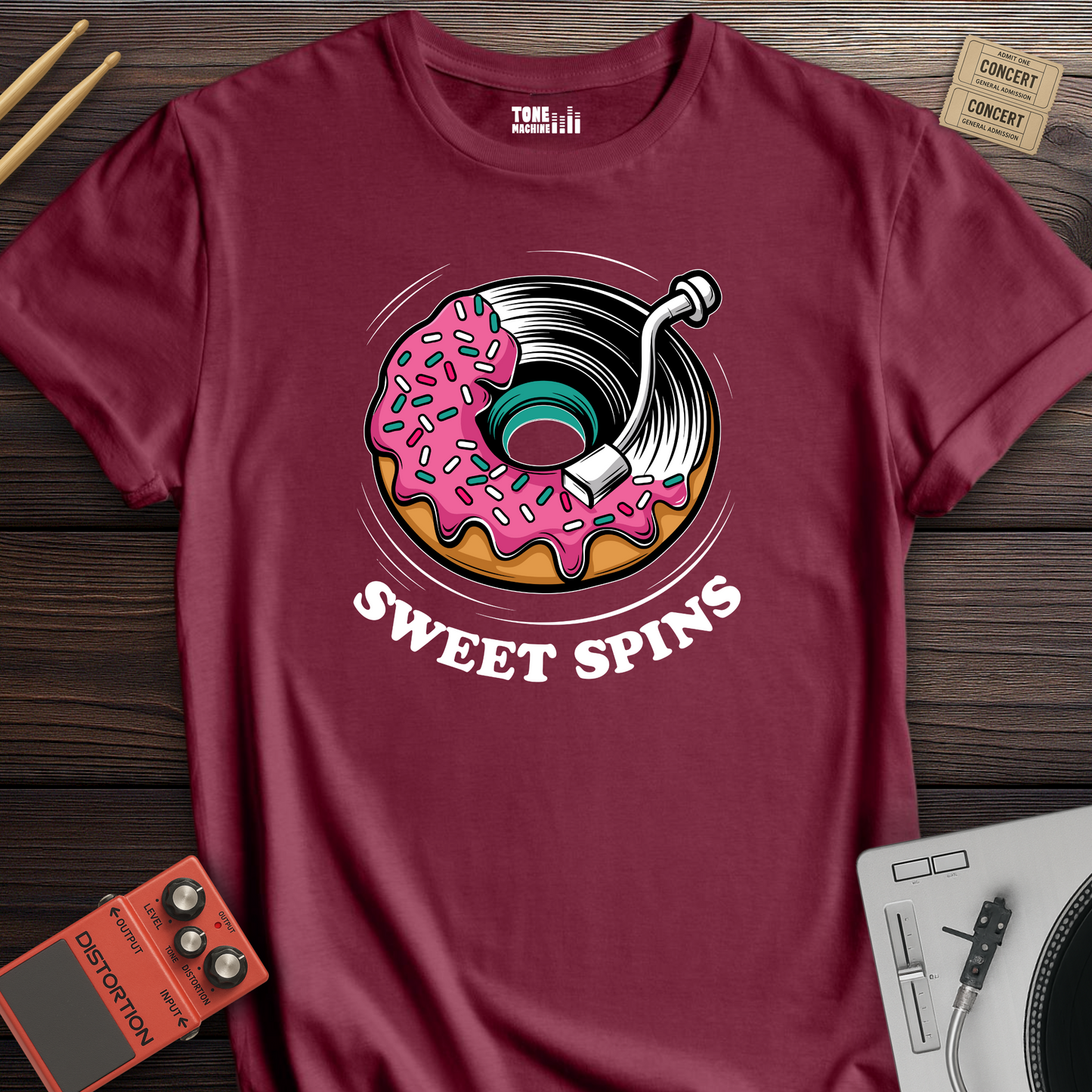 Sweet Spins Vinyl T-Shirt