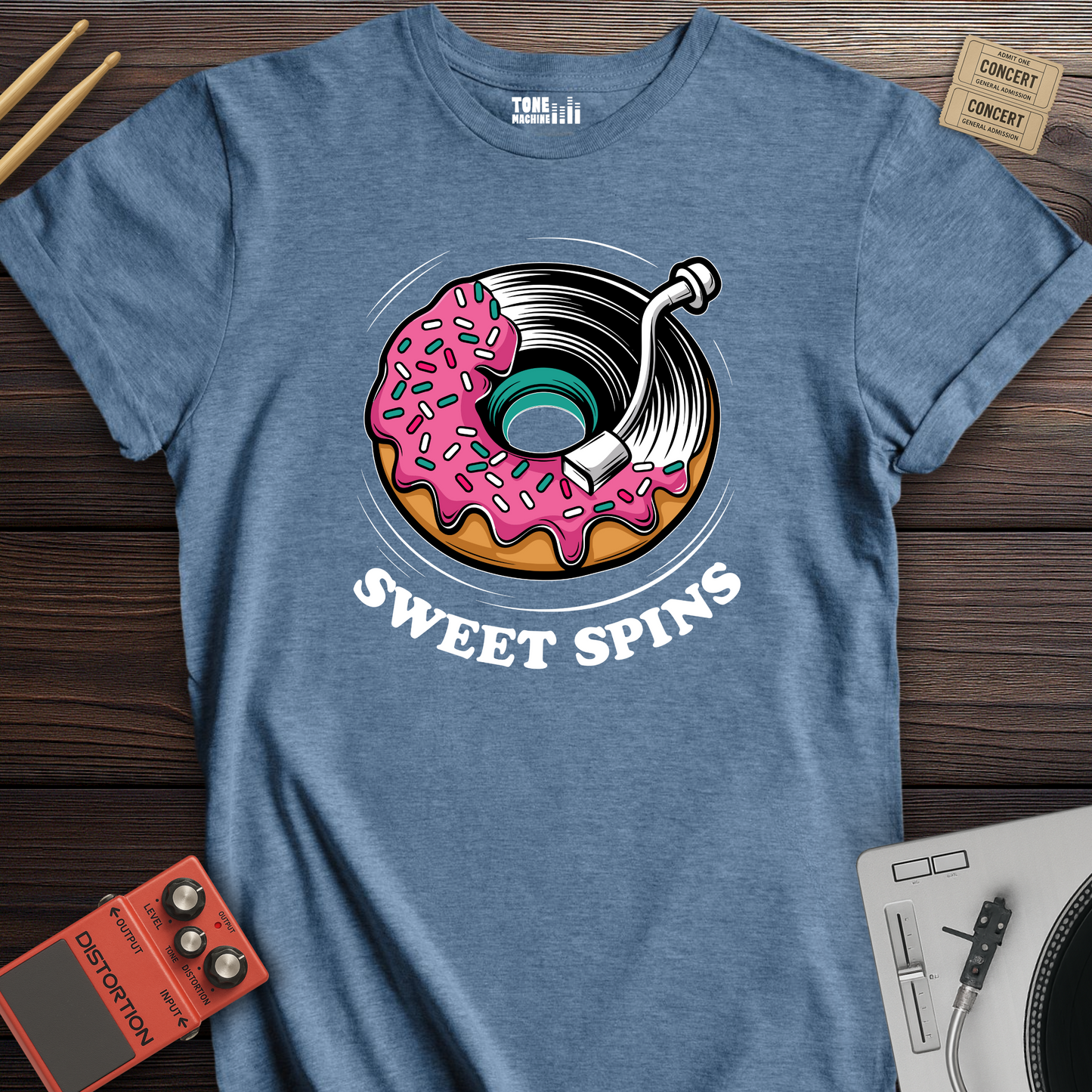 Sweet Spins Vinyl T-Shirt