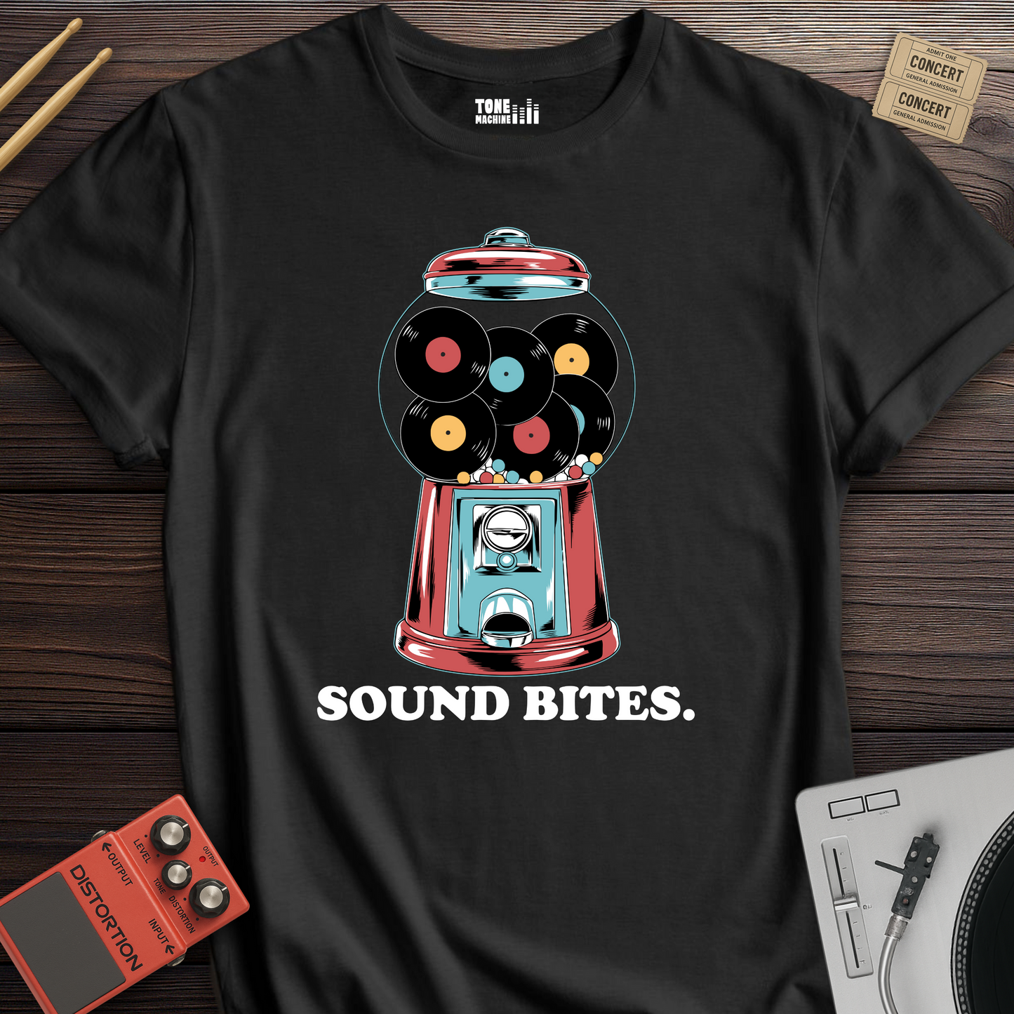 Sound Bites Vinyl T-Shirt