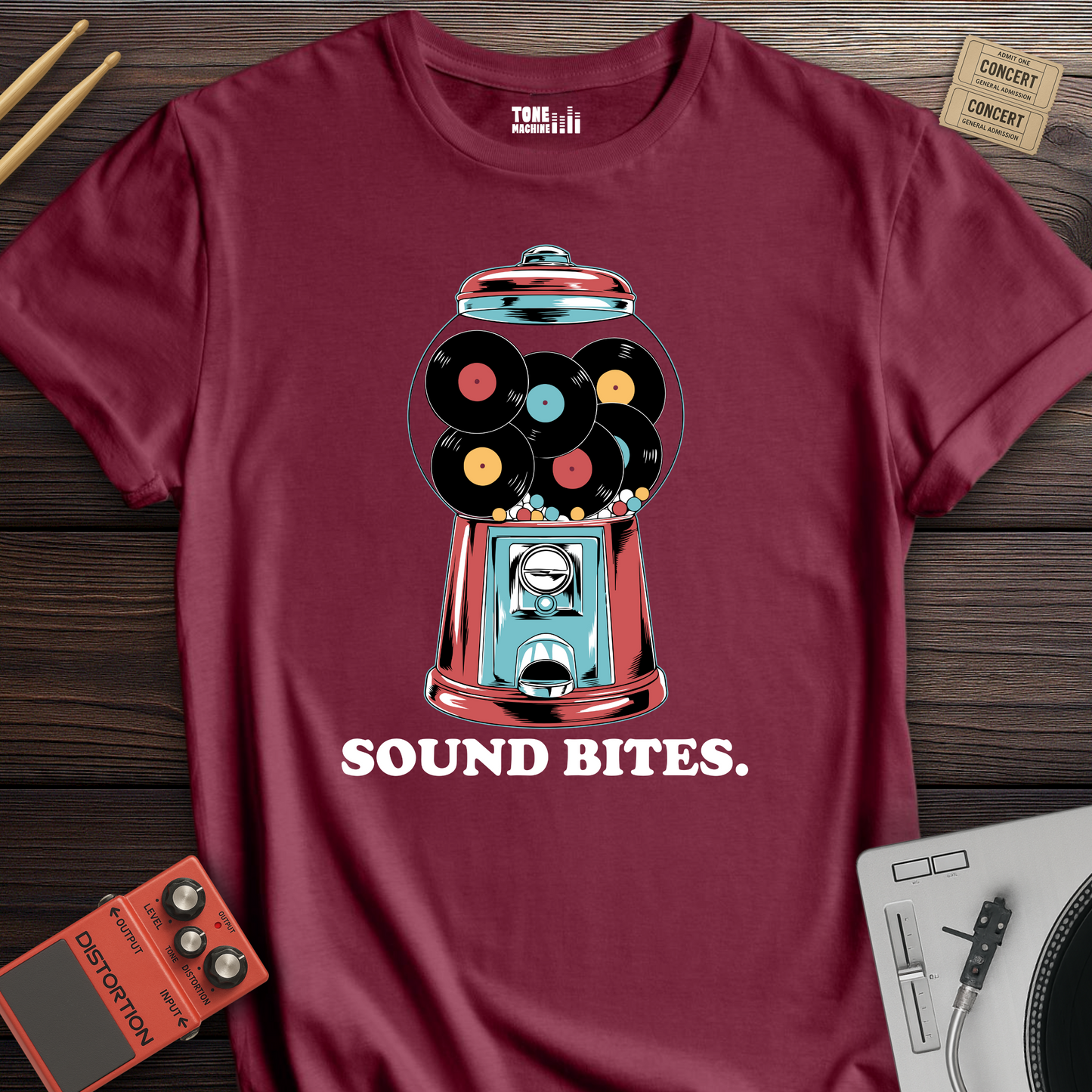 Sound Bites Vinyl T-Shirt