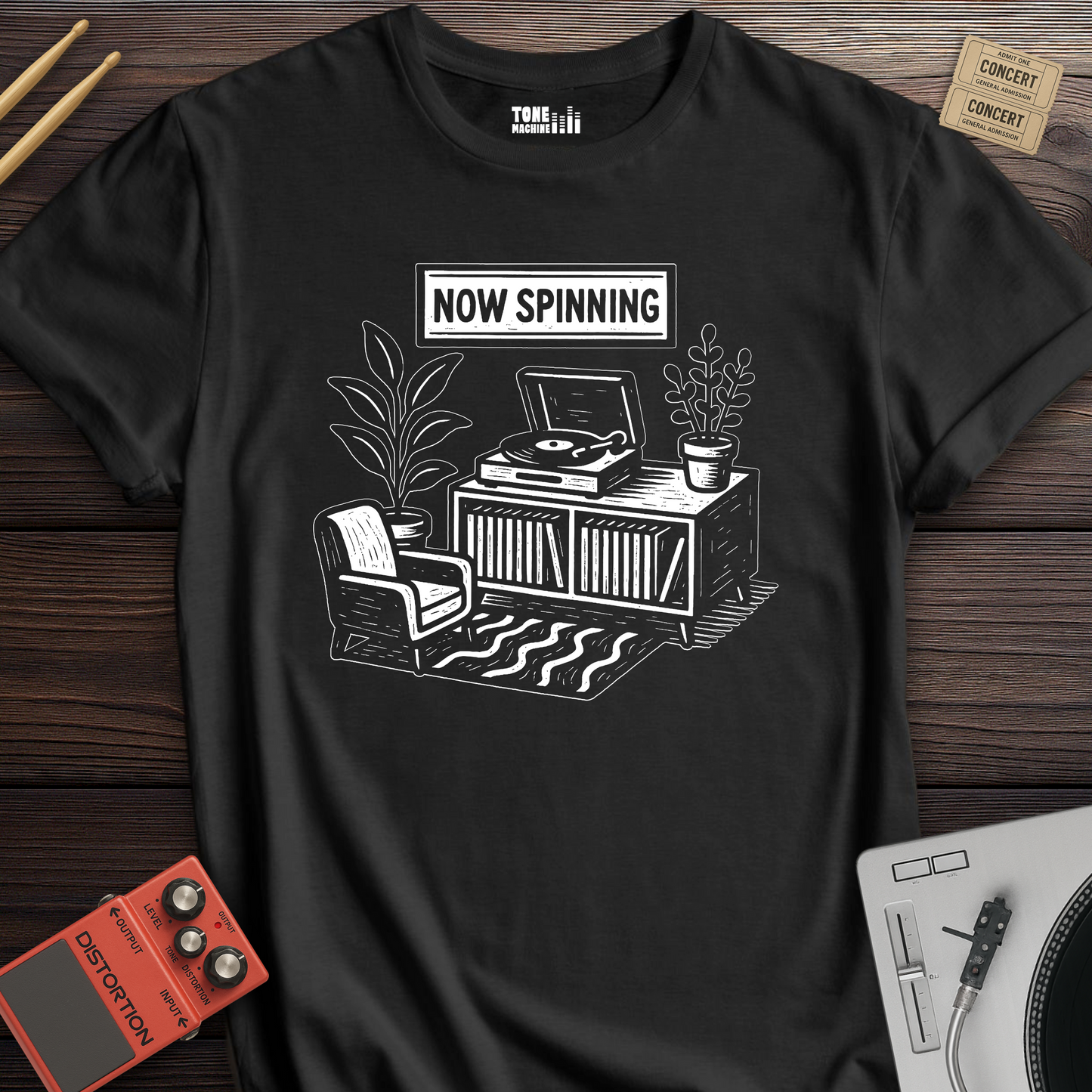 Now Spinning Vinyl T-Shirt