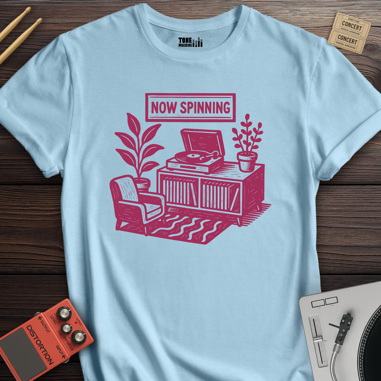 Now Spinning Vinyl T-Shirt