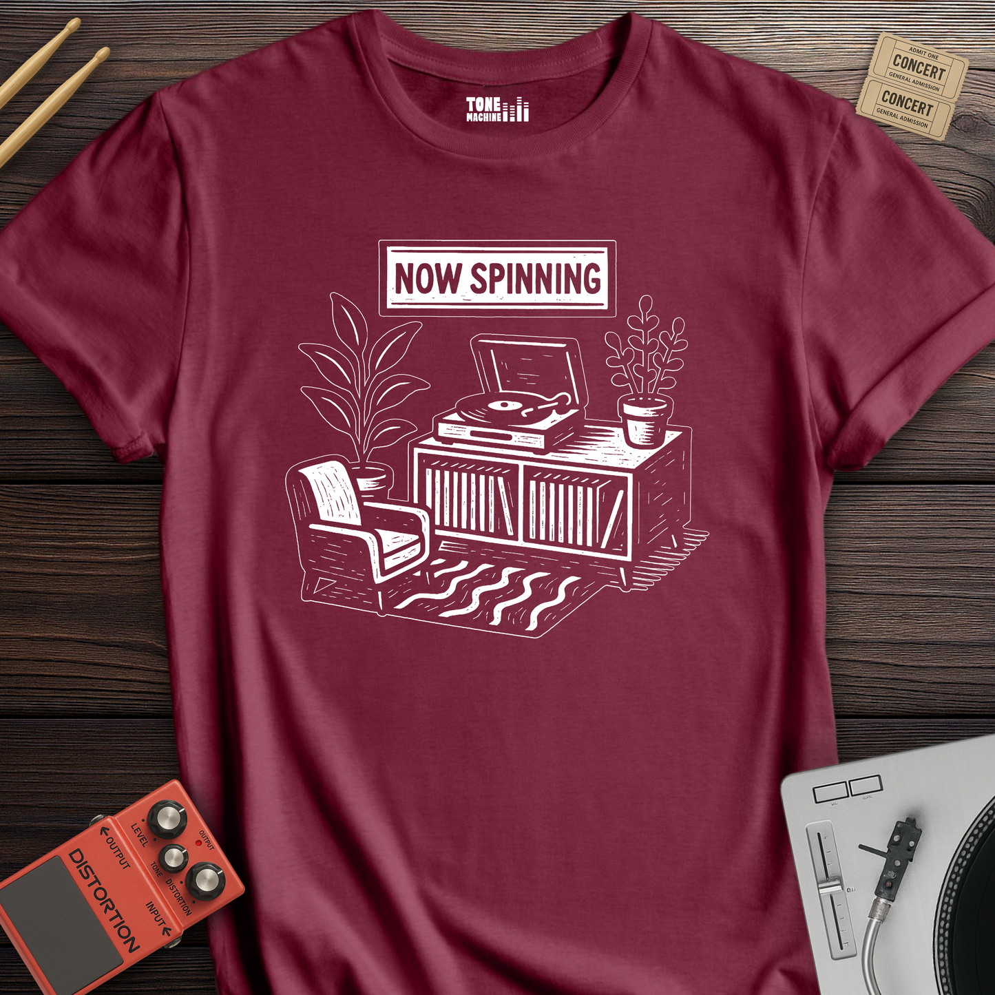 Now Spinning Vinyl T-Shirt