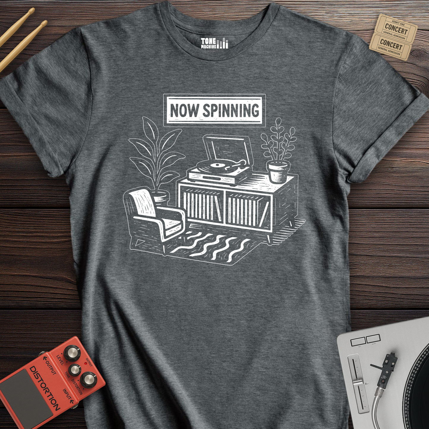 Now Spinning Vinyl T-Shirt
