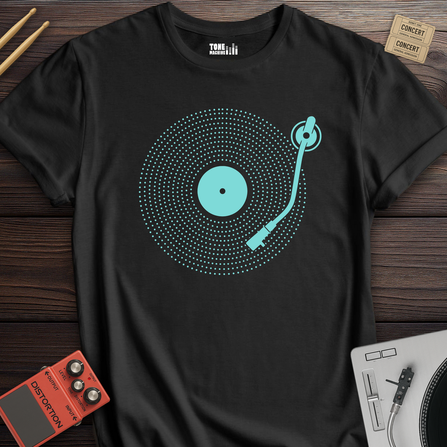 The Geometry Of Sound Vinyl T-Shirt
