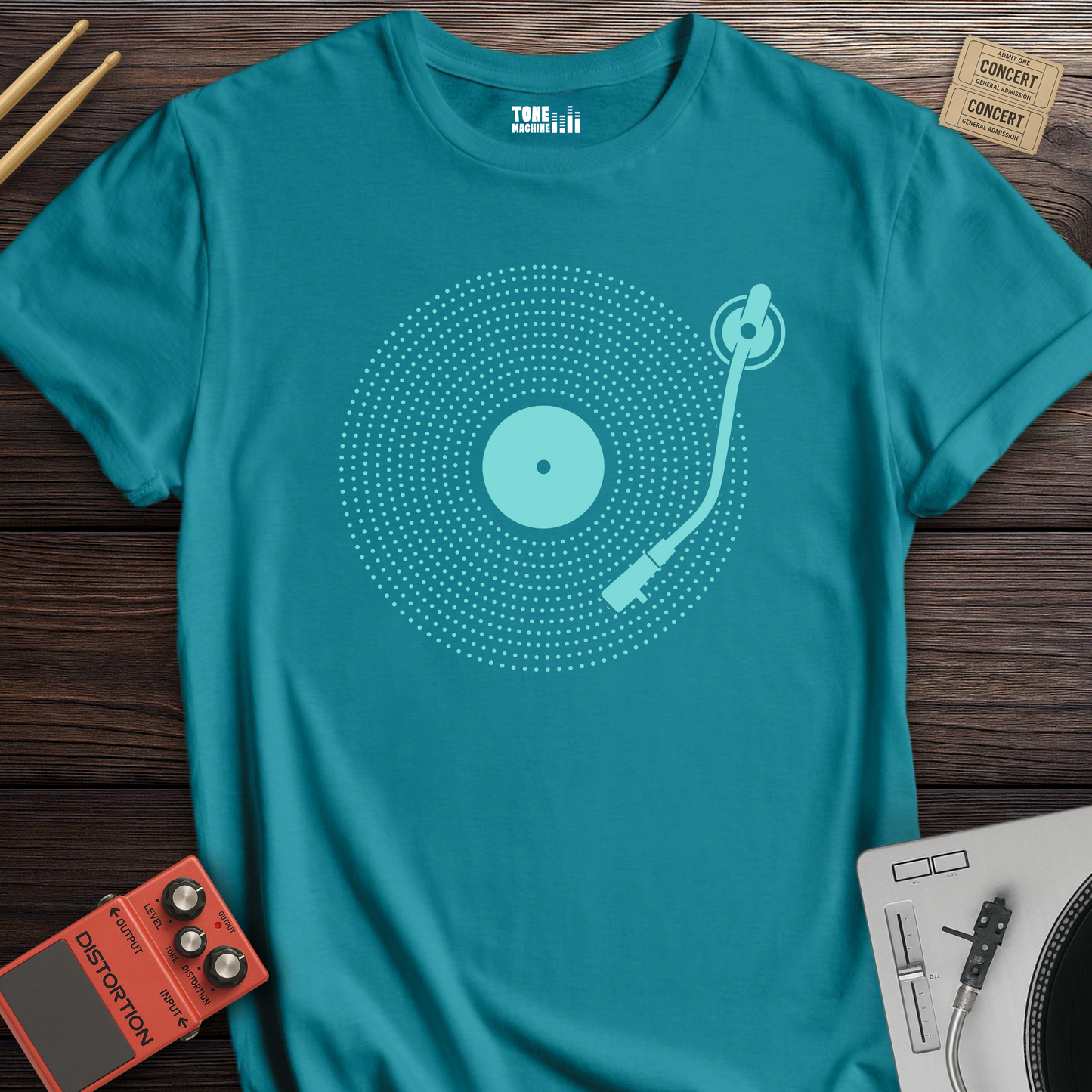 The Geometry Of Sound Vinyl T-Shirt
