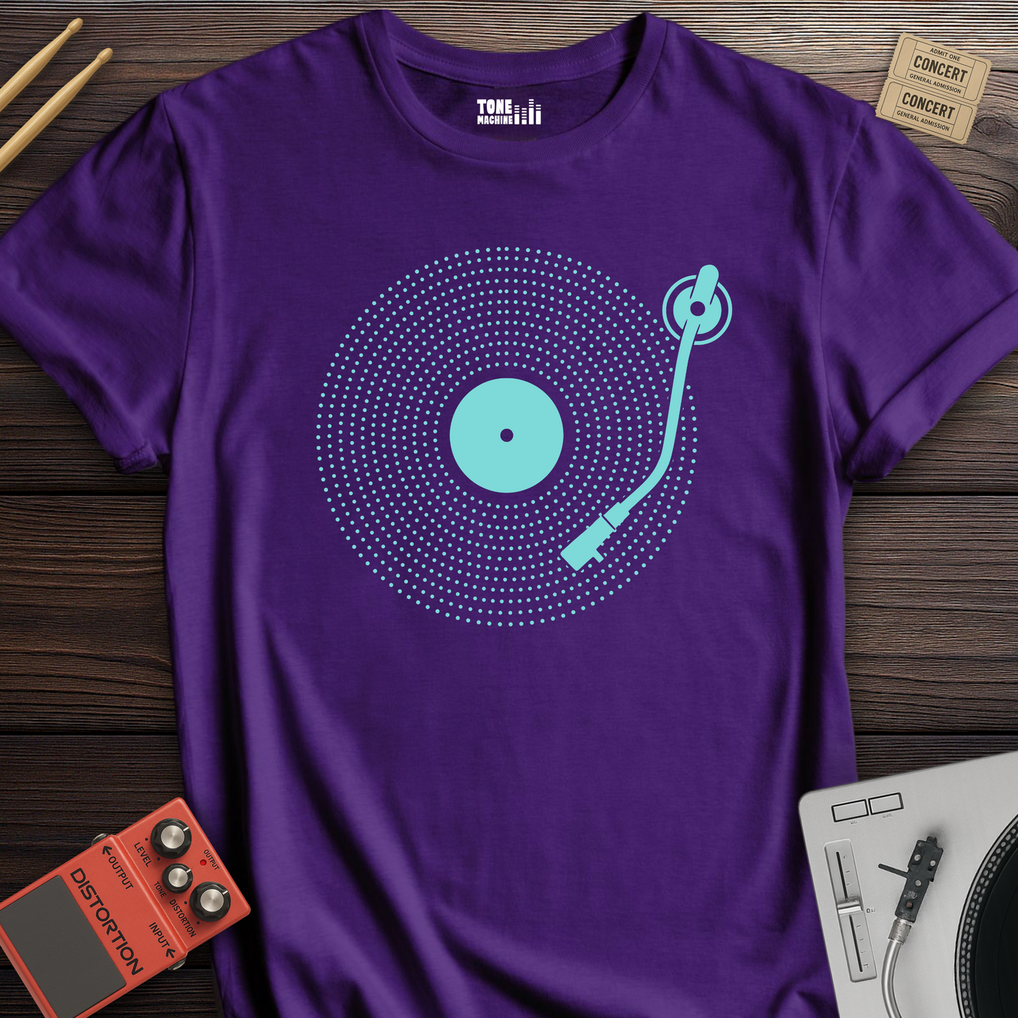 The Geometry Of Sound Vinyl T-Shirt