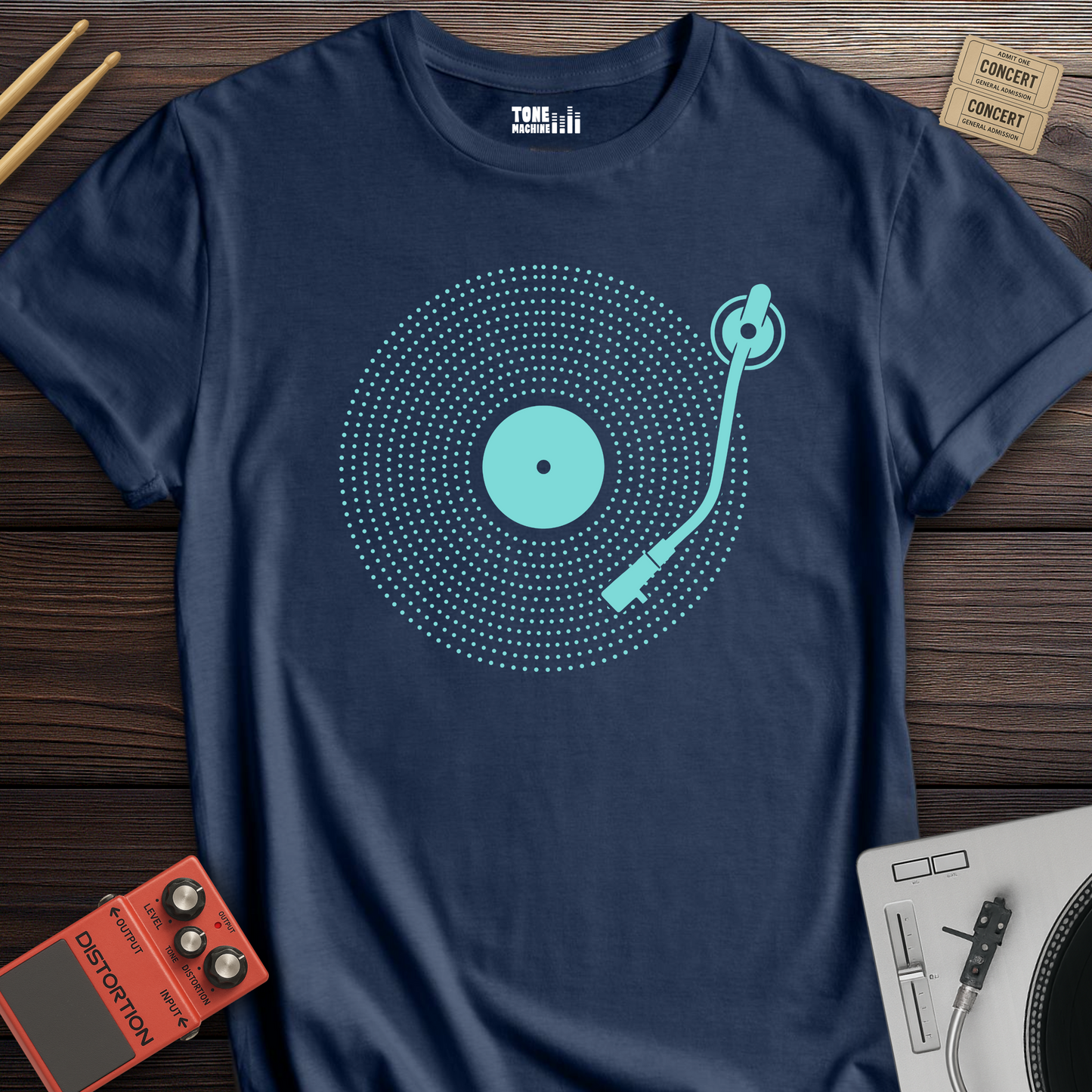 The Geometry Of Sound Vinyl T-Shirt