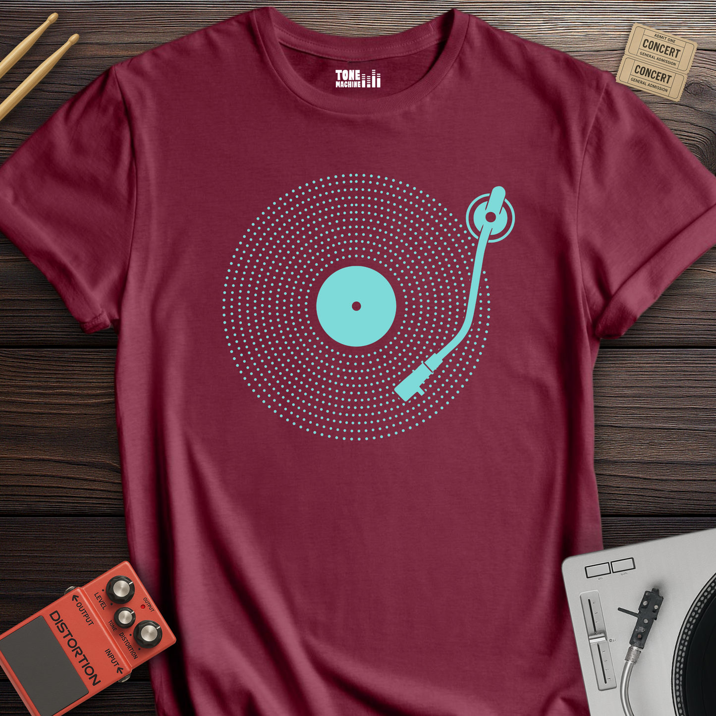 The Geometry Of Sound Vinyl T-Shirt
