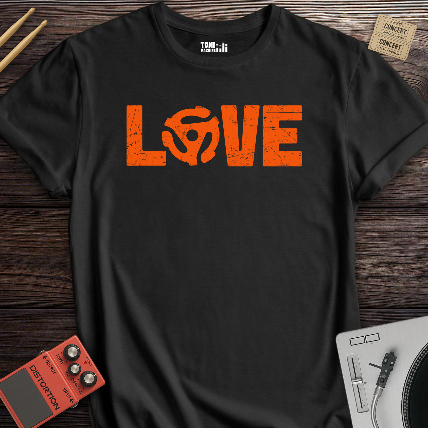 Love On 45 Vinyl T-Shirt