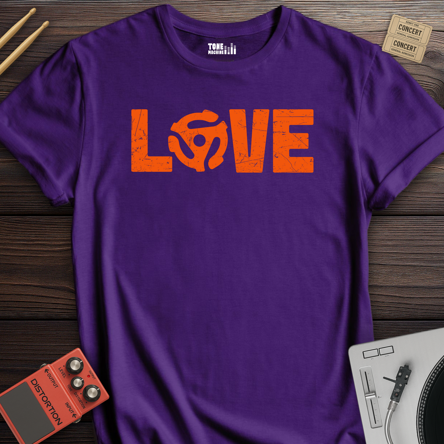 Love On 45 Vinyl T-Shirt
