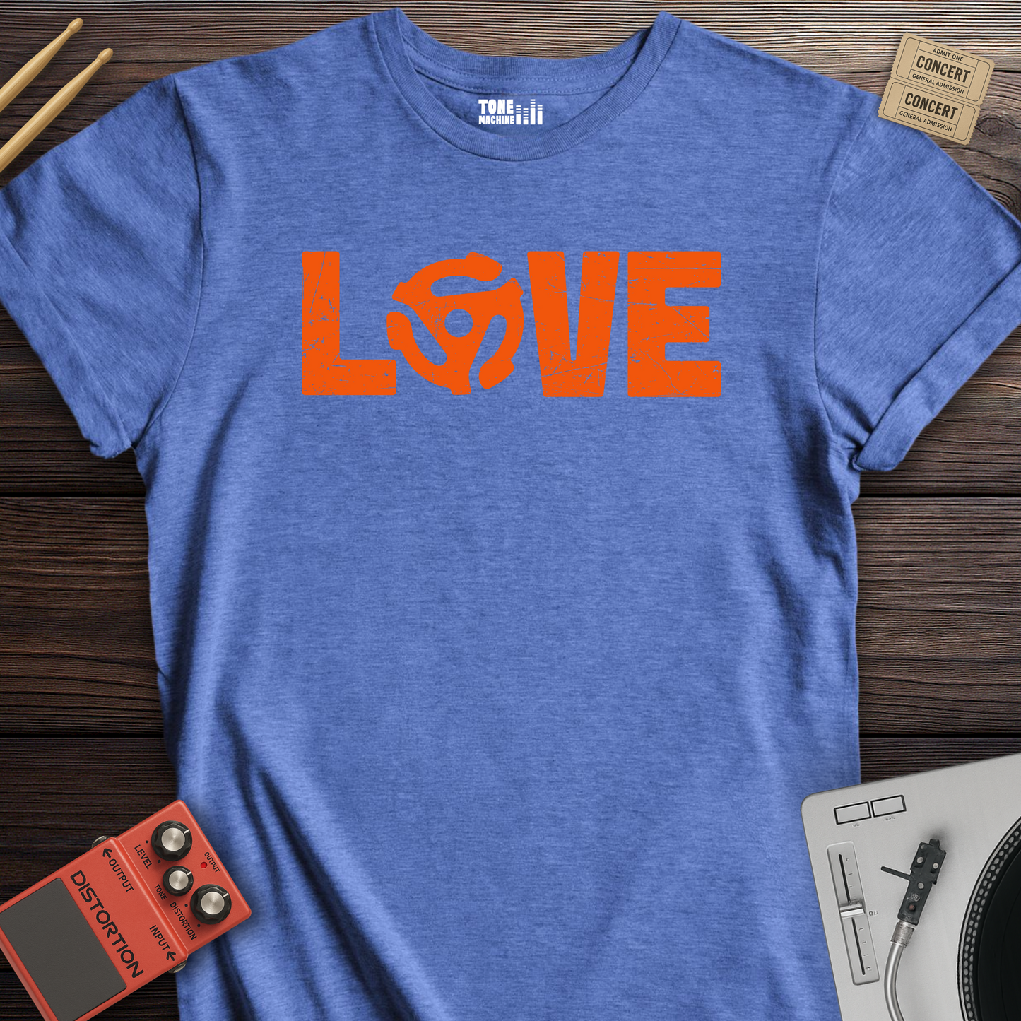Love On 45 Vinyl T-Shirt