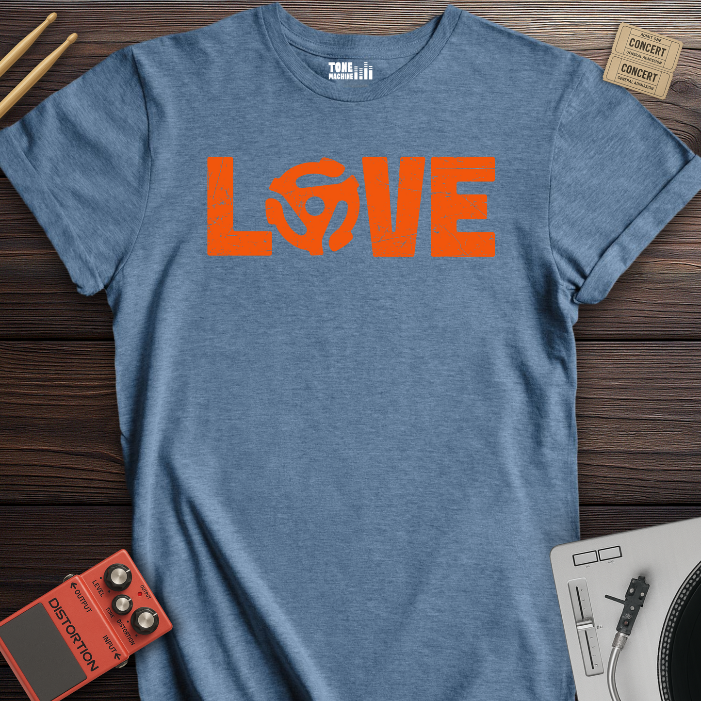 Love On 45 Vinyl T-Shirt