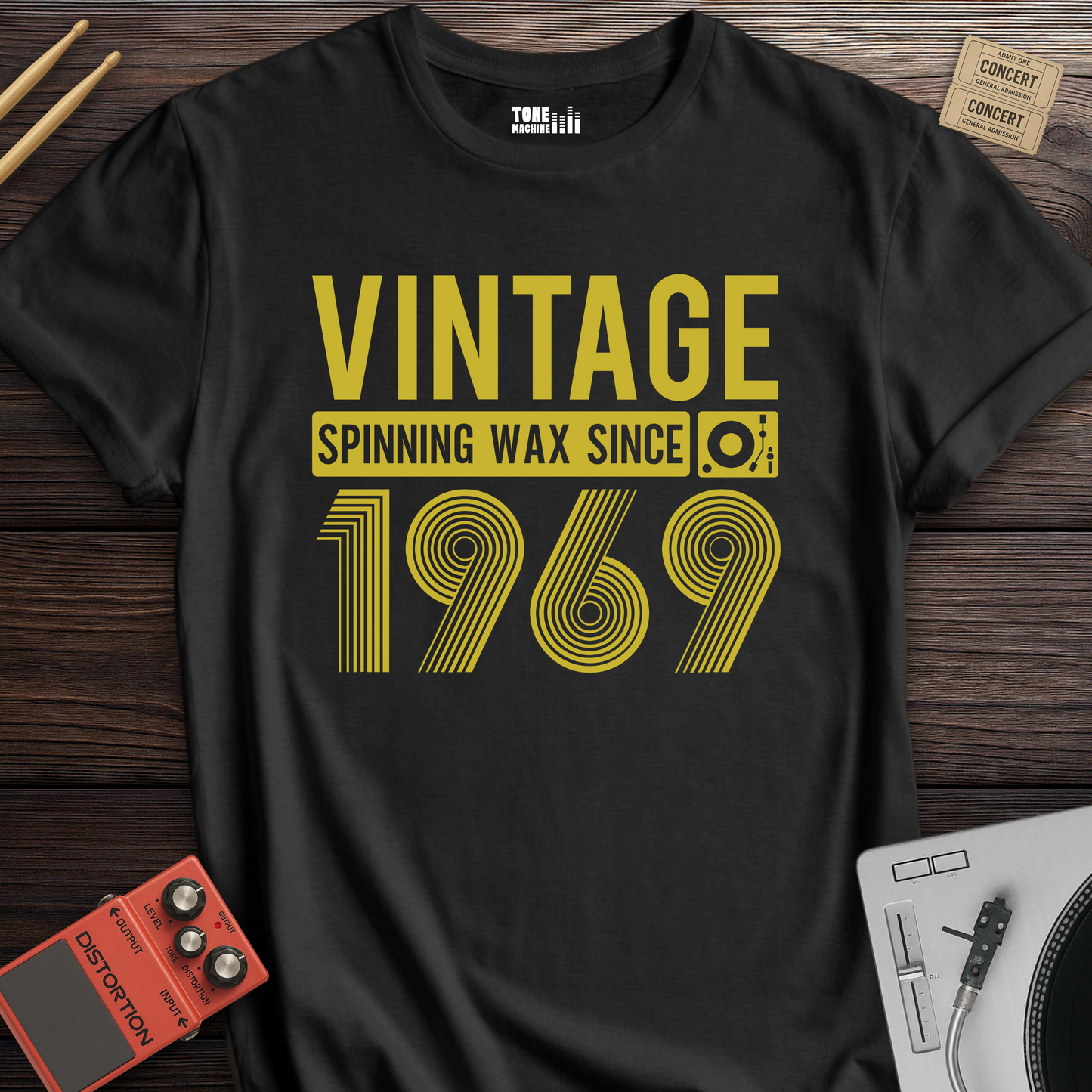 Spinning Wax Since 1969 Vinyl T-Shirt