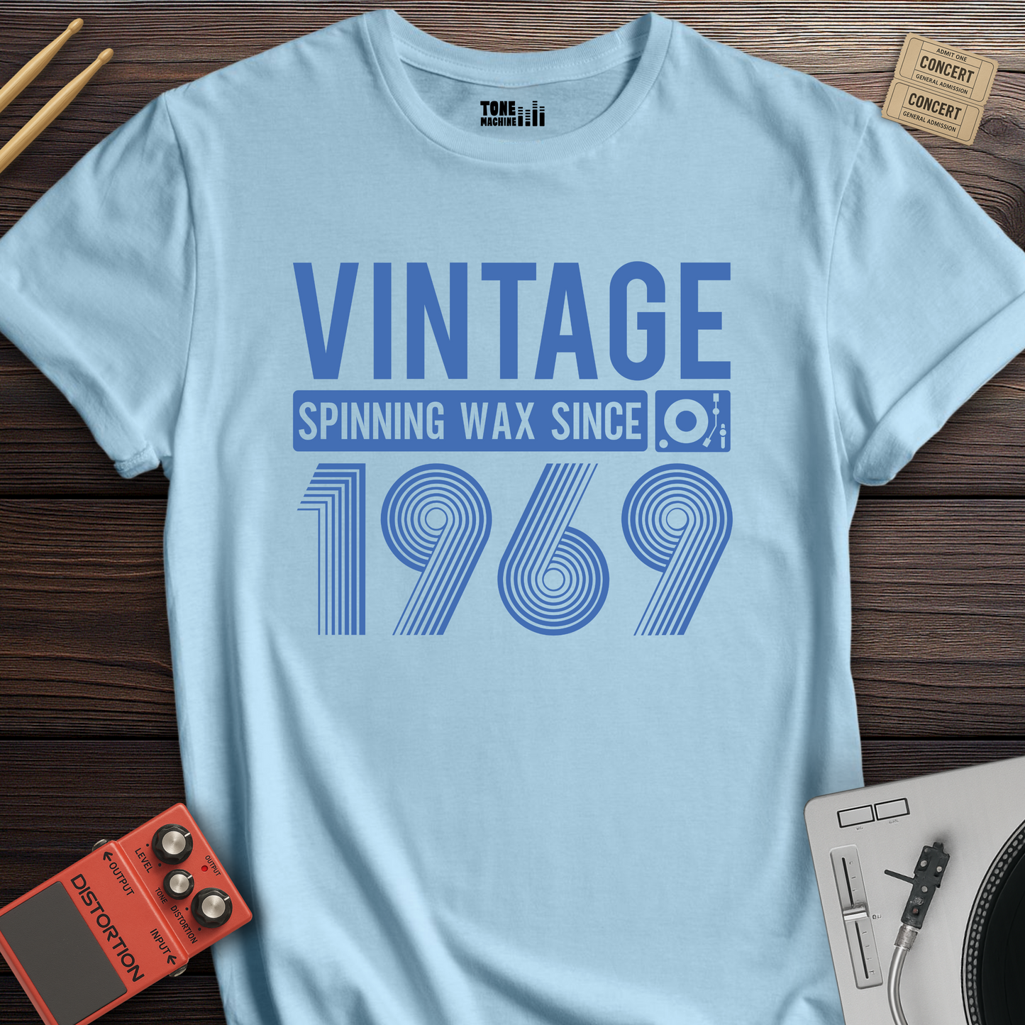 Spinning Wax Since 1969 Vinyl T-Shirt