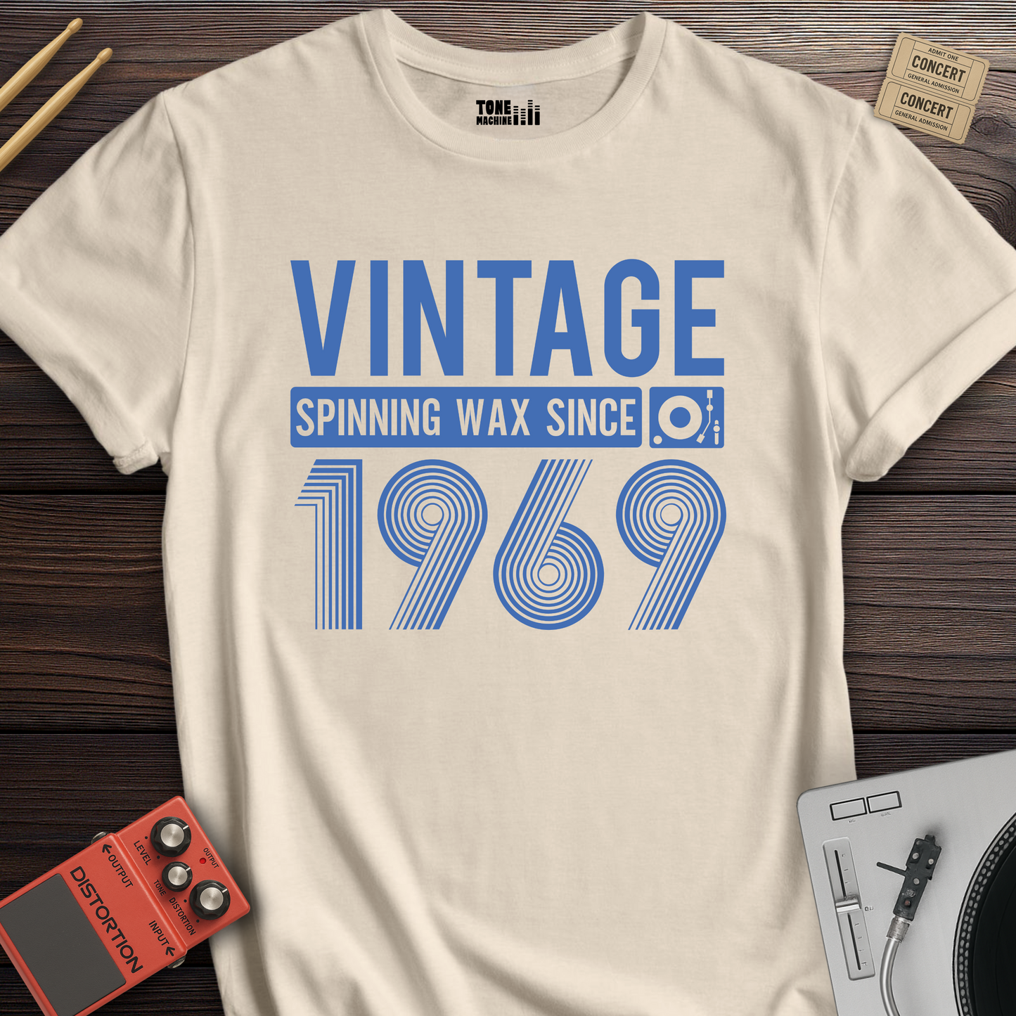 Spinning Wax Since 1969 Vinyl T-Shirt