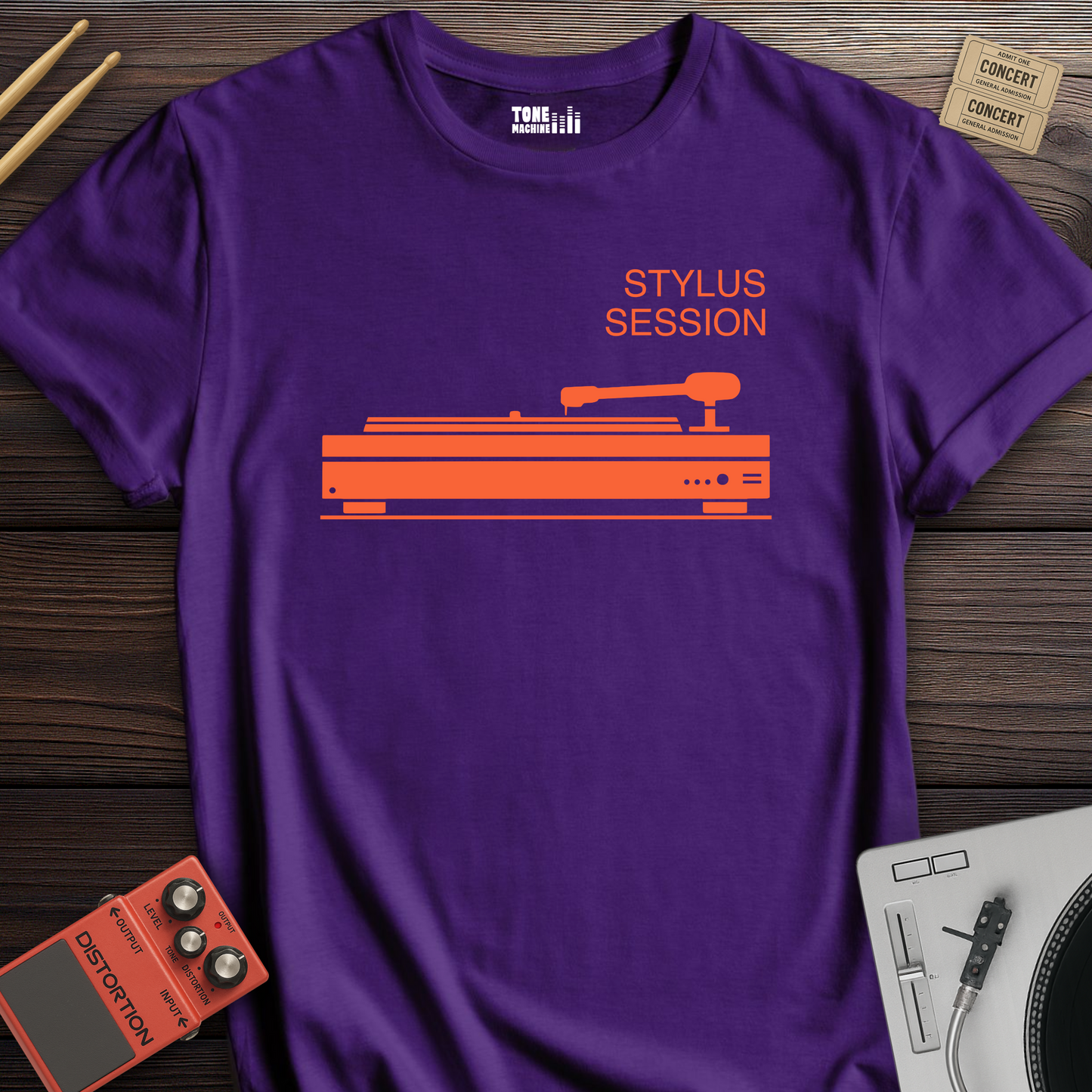 Stylus Session Vinyl T-Shirt