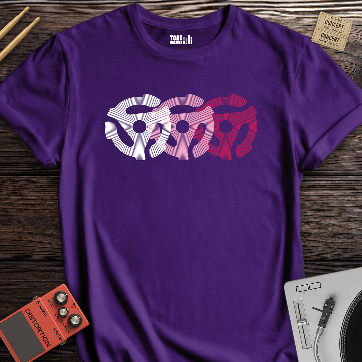 Spin Cycle Vinyl T-Shirt
