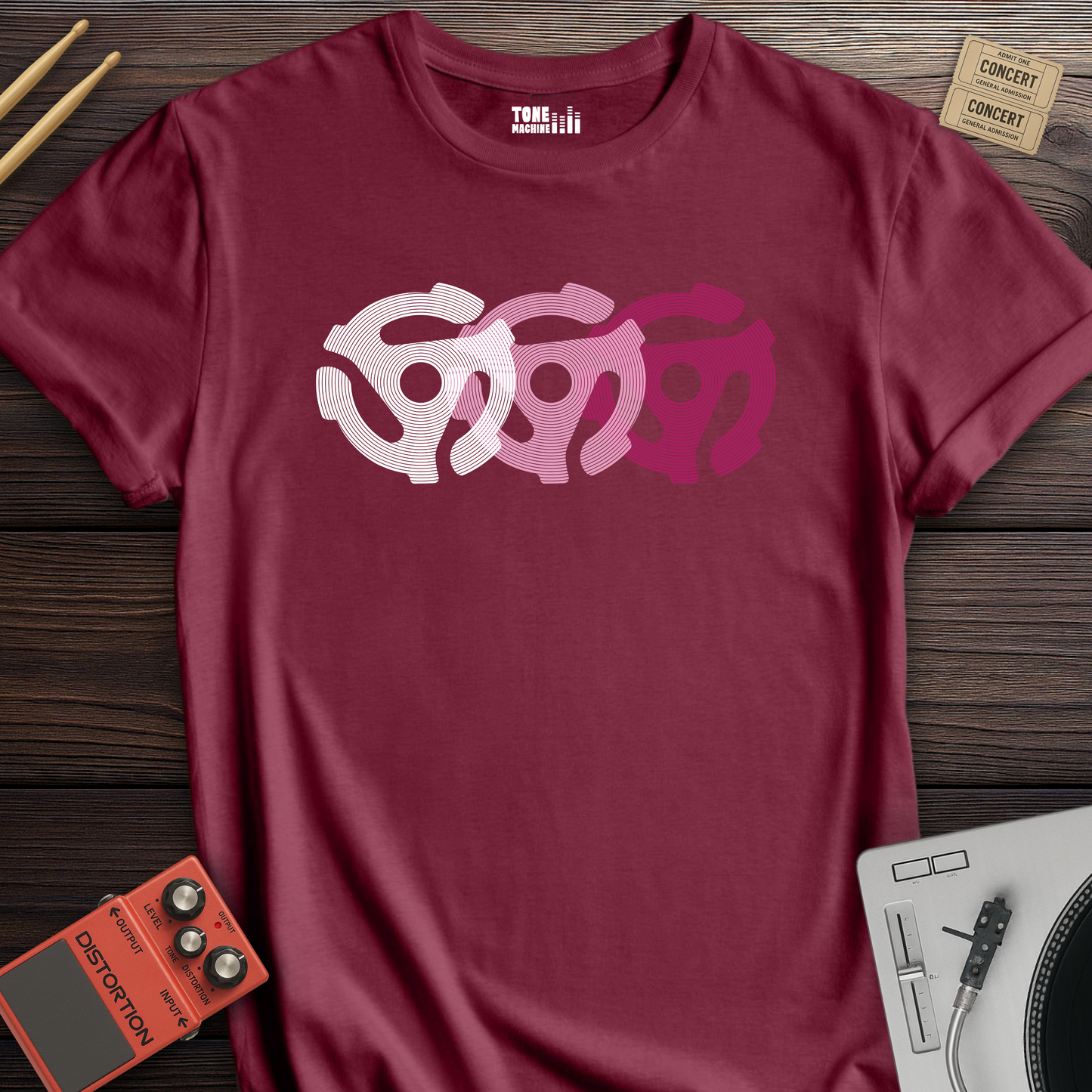 Spin Cycle Vinyl T-Shirt