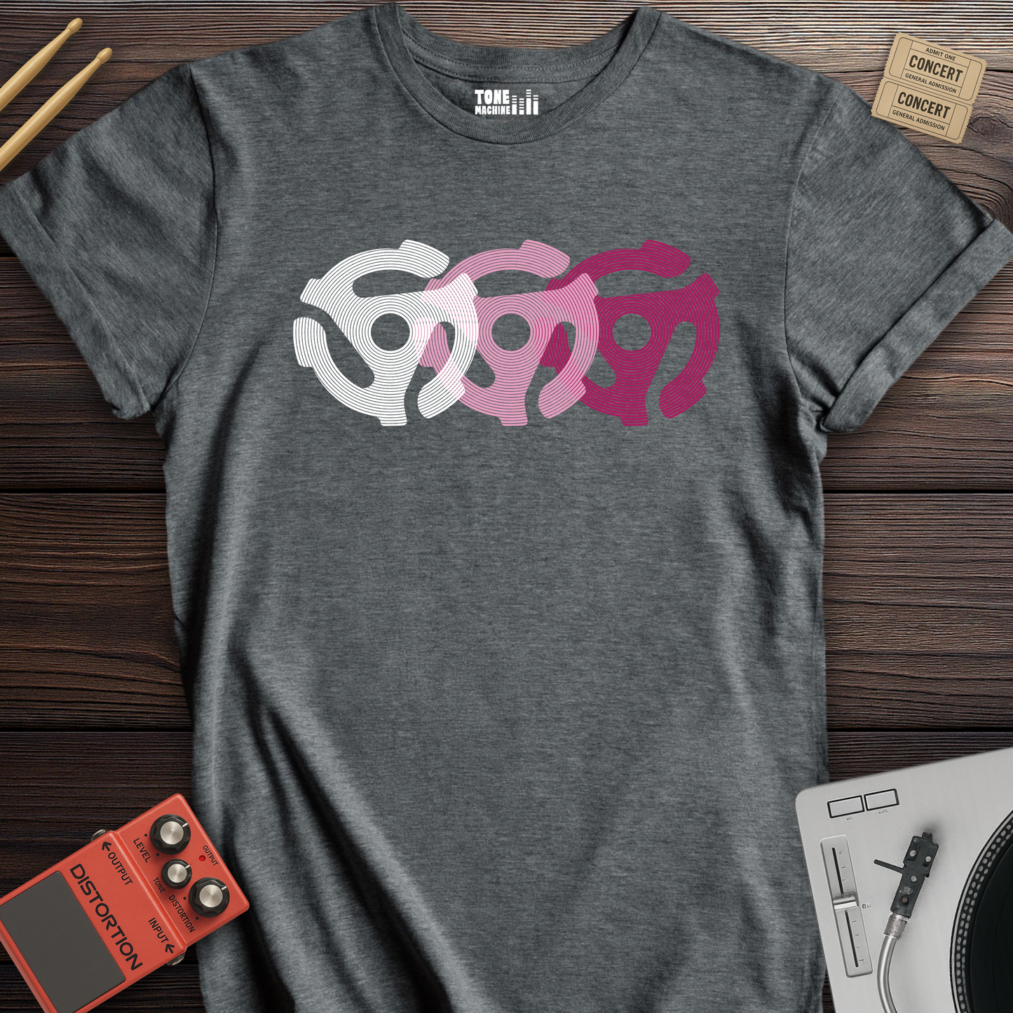 Spin Cycle Vinyl T-Shirt