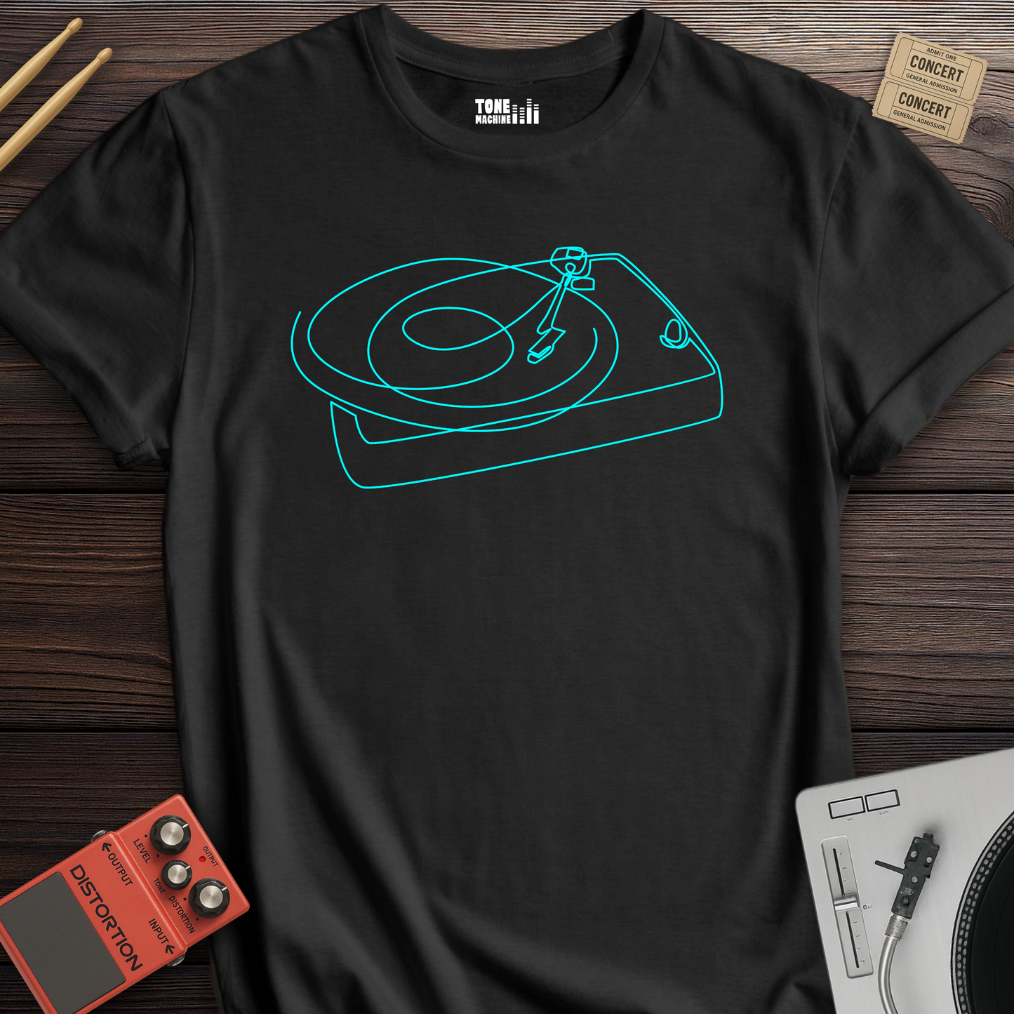 Minimal Vinyl T-Shirt