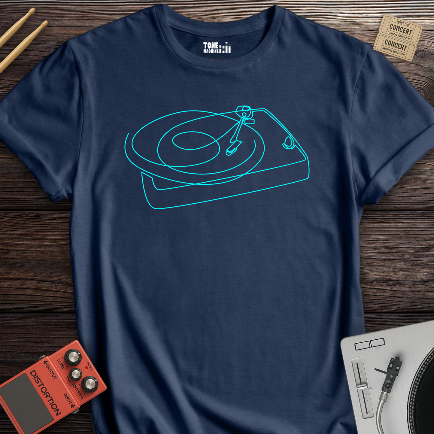 Minimal Vinyl T-Shirt