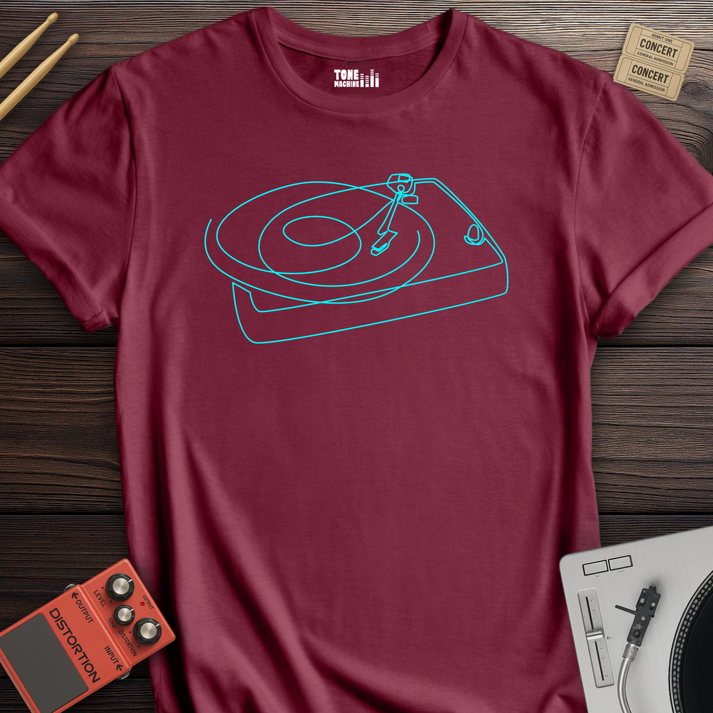 Minimal Vinyl T-Shirt